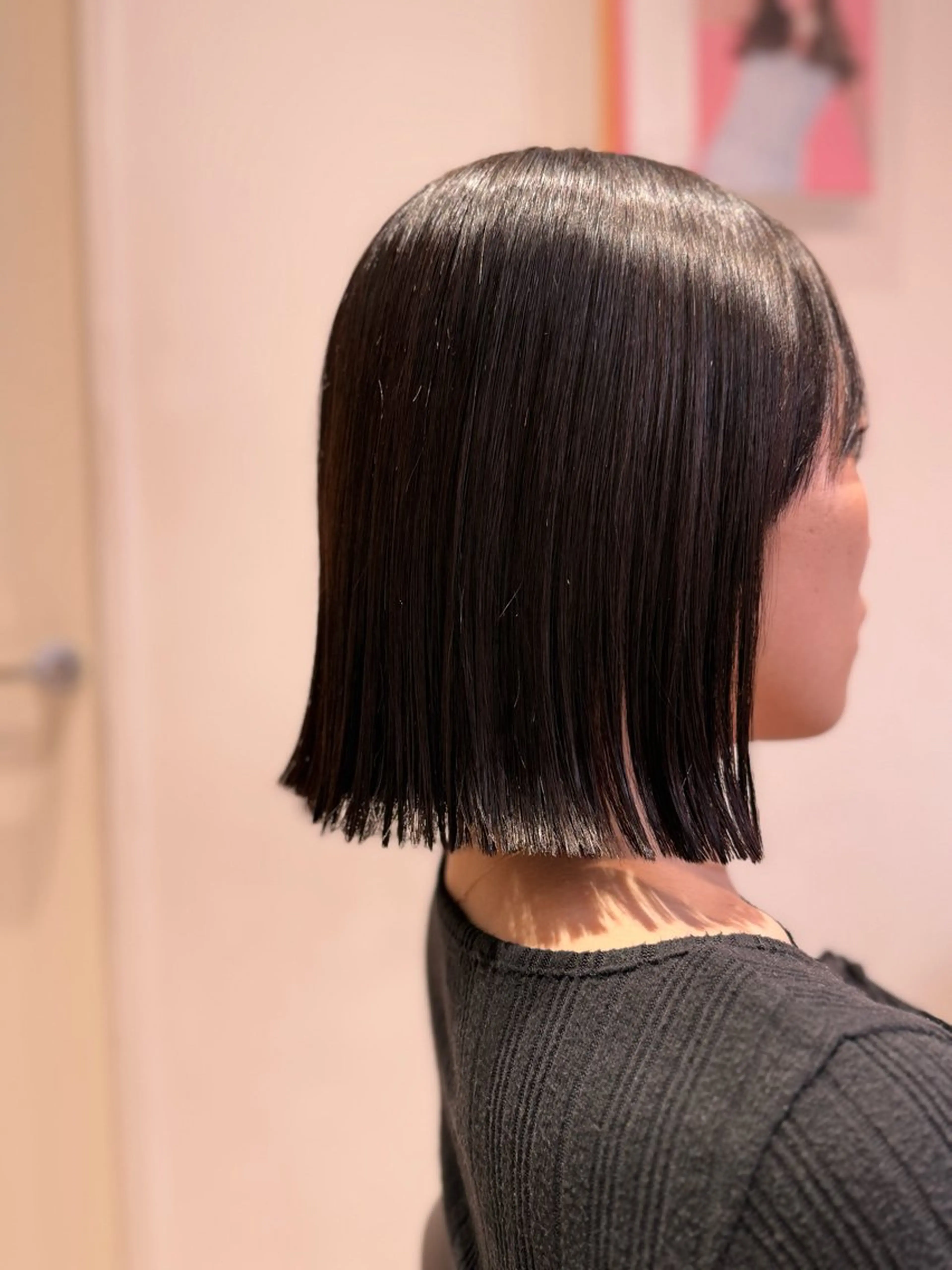 グロスツヤ感　オイルカラー＋カットの写真