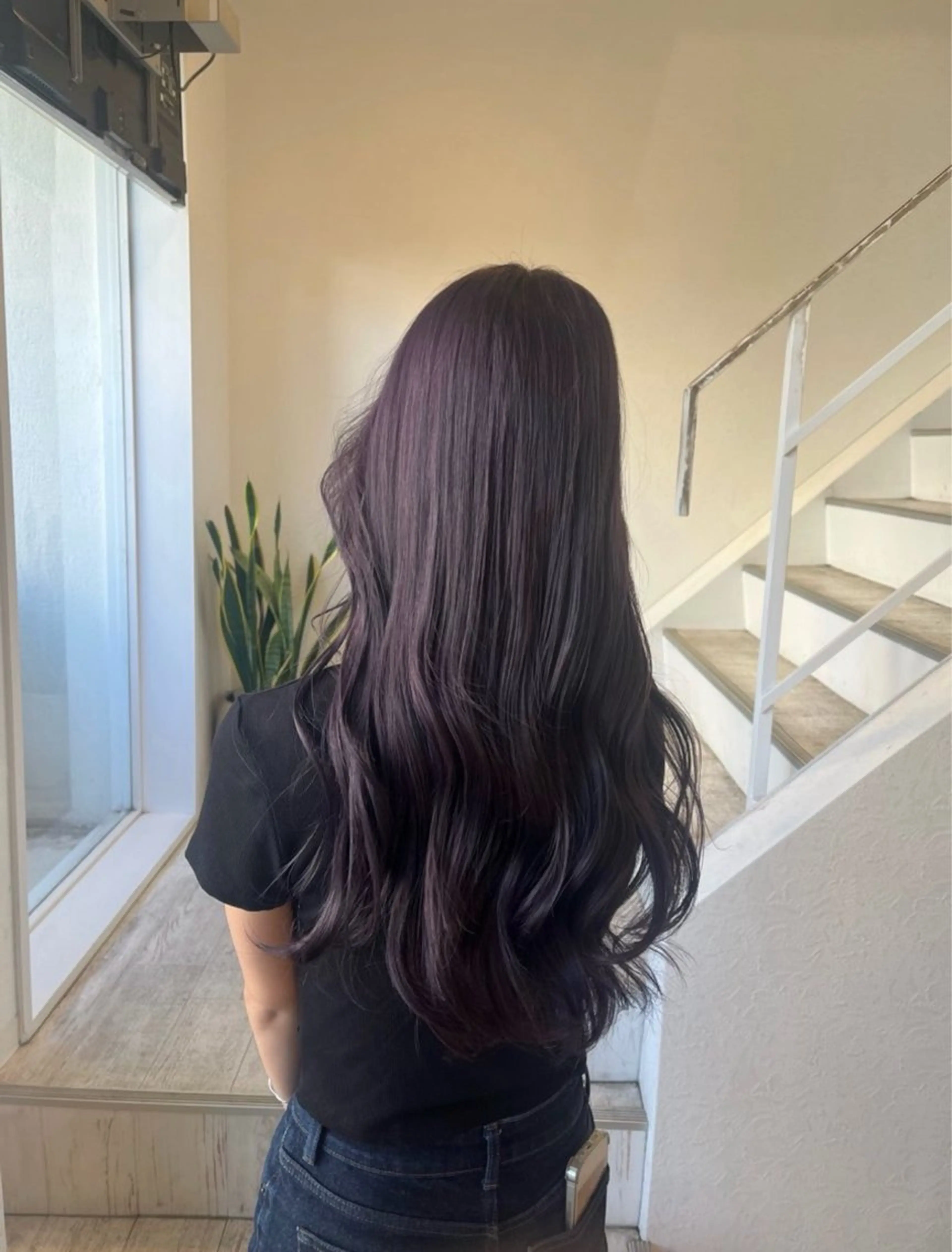 ロング カラー ヘアカラー 新井 勢のヘアスタイル