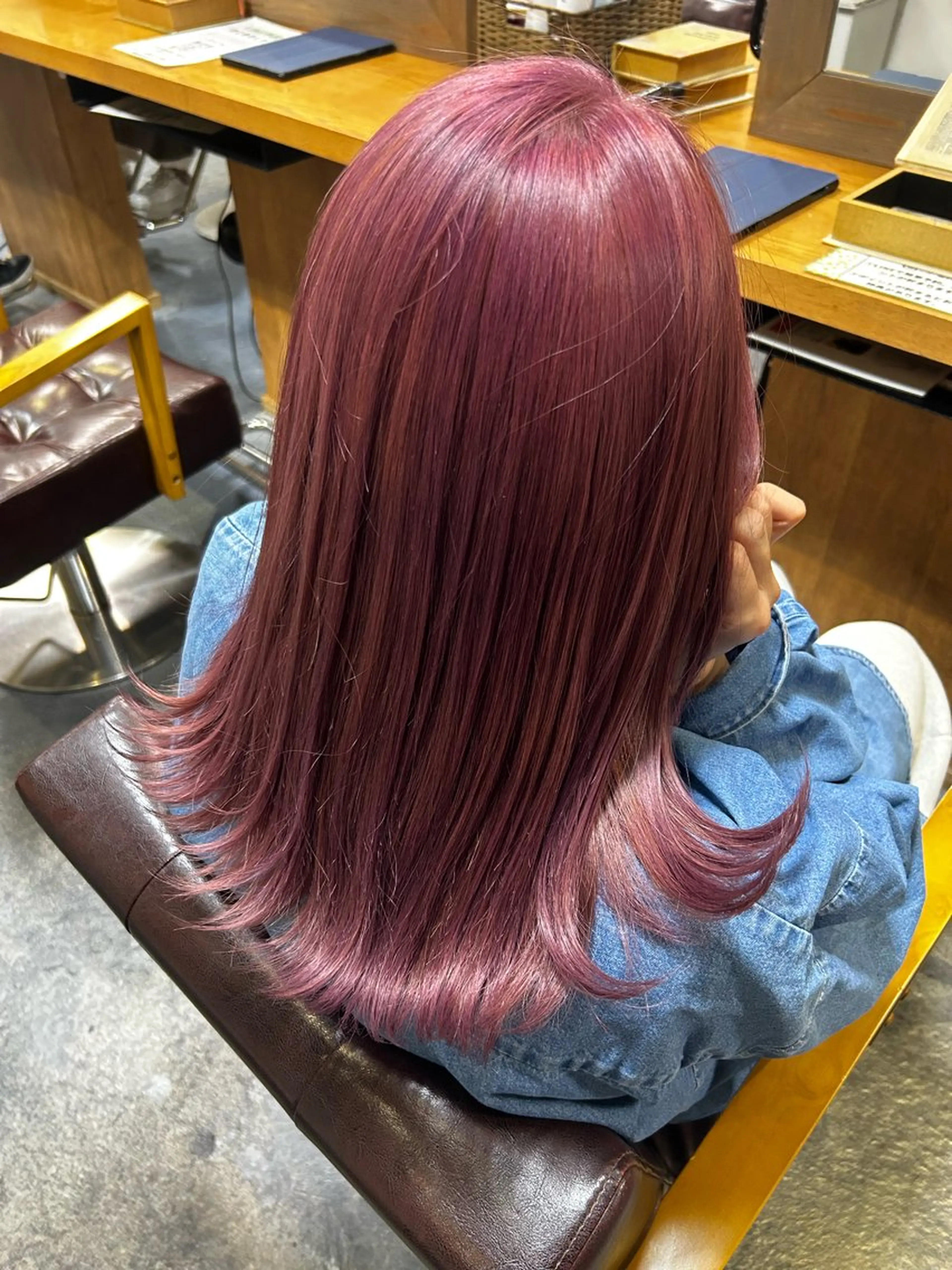 セミロング カラー MIKU 名古屋/矢場町のヘアスタイル
