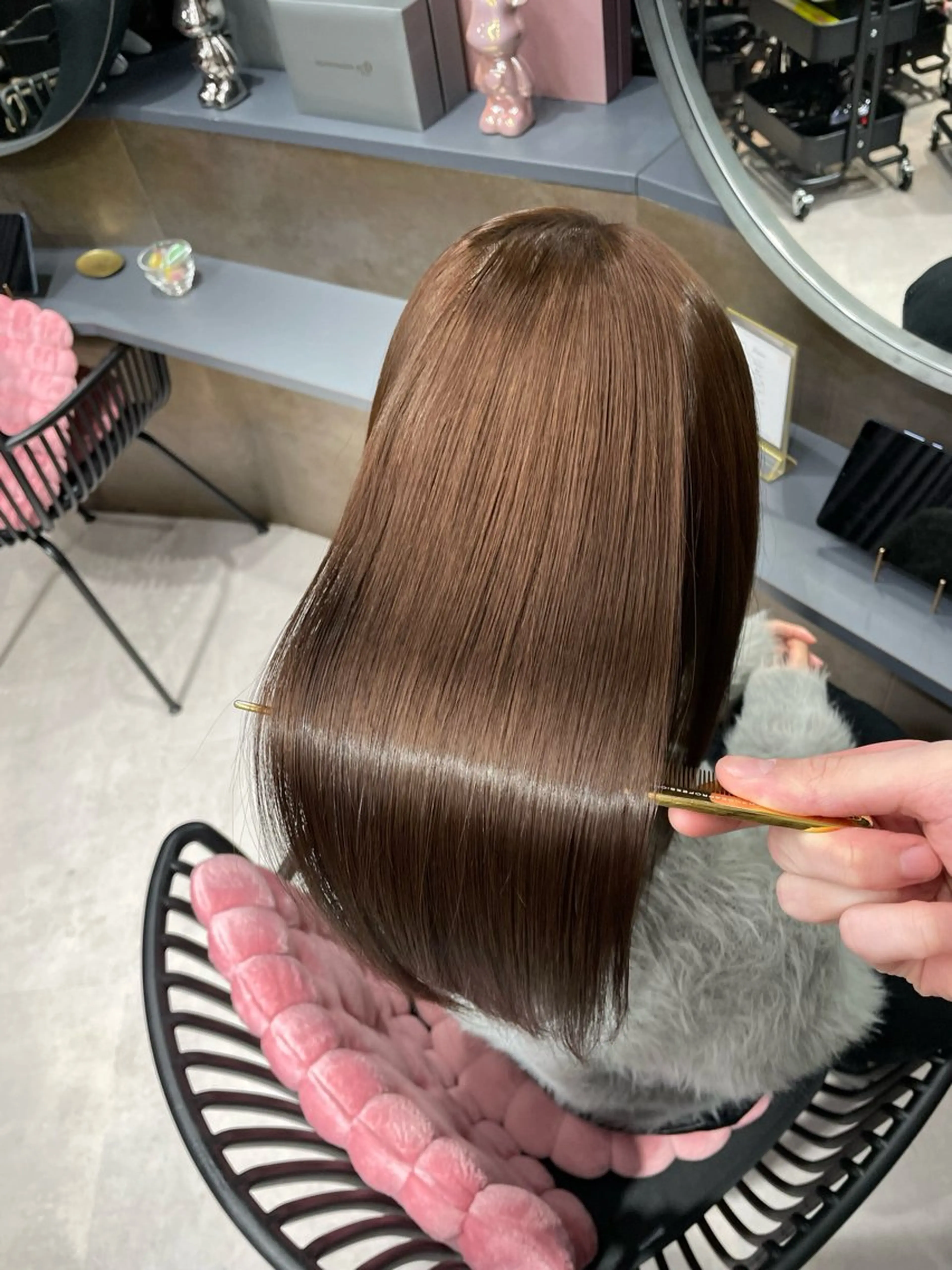 ロング 半個室サロンyoures hair 髪質改善トリートメント東新宿店所属・榊原竜弥 髪質改善/美髪作りのヘアスタイル