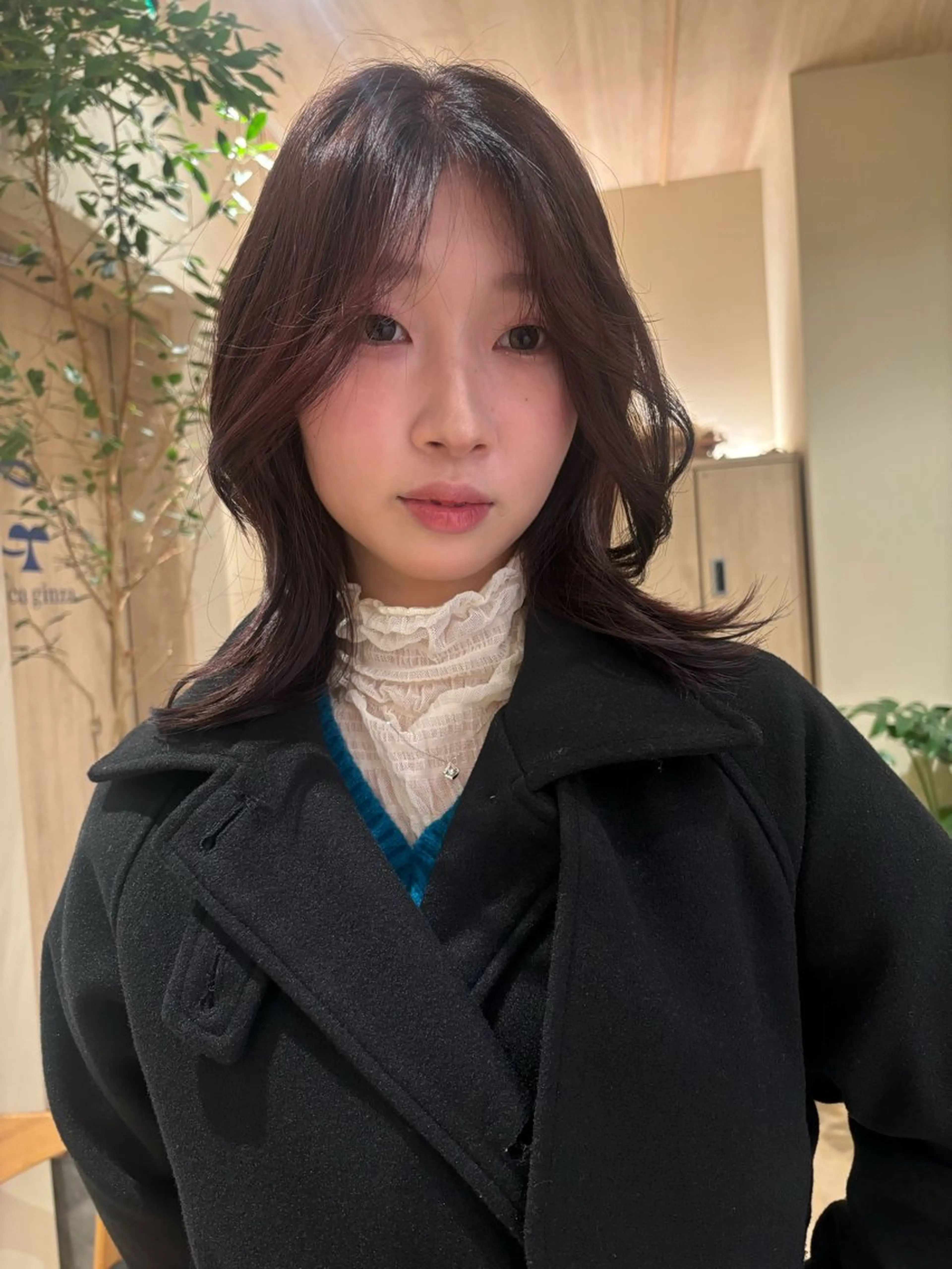 カラー ブラウンカラー かのうひなこ🌻 レイヤーカットのヘアスタイル