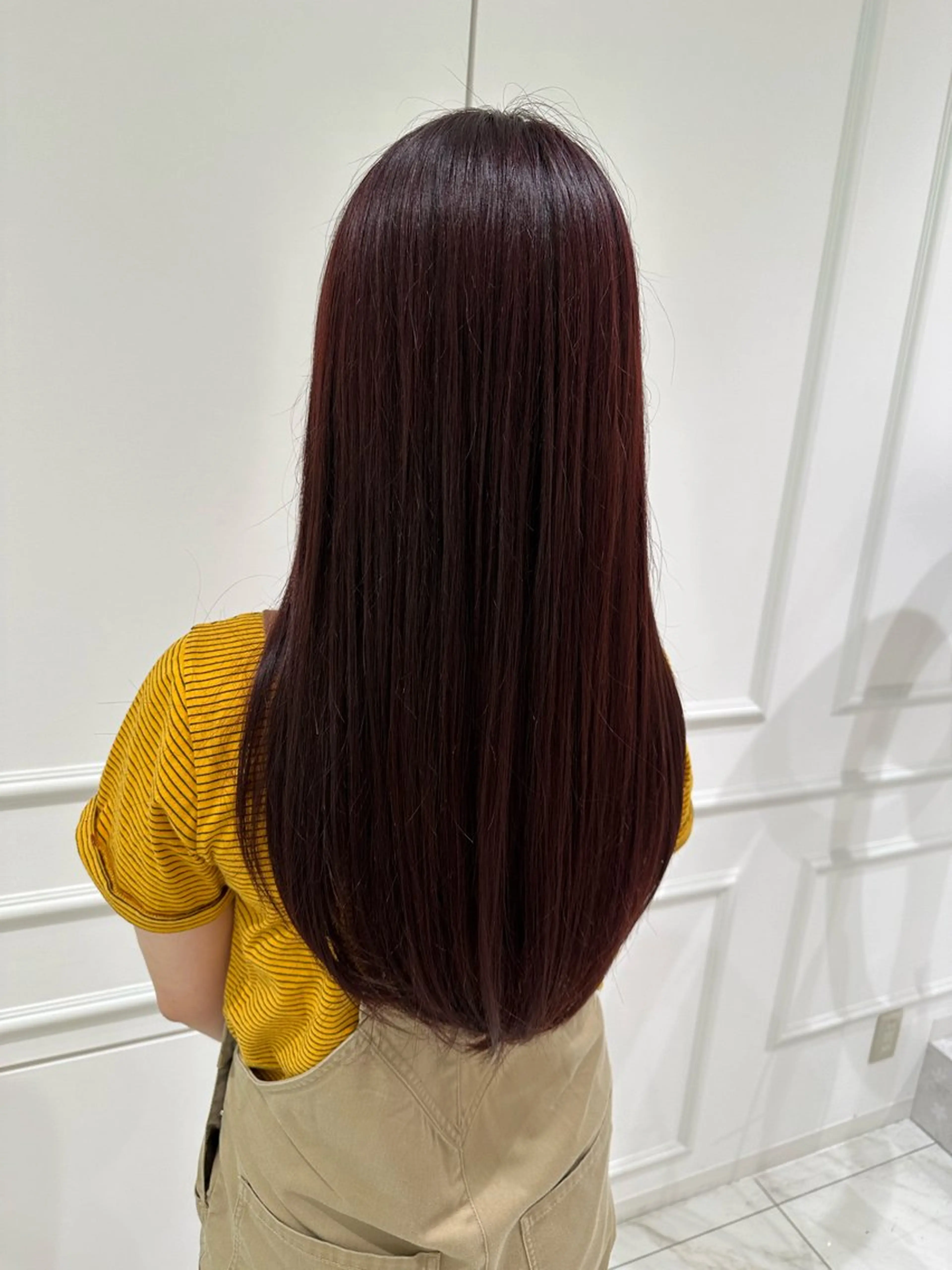 ロング カラー 髪質改善/ 村上廉汰のヘアスタイル