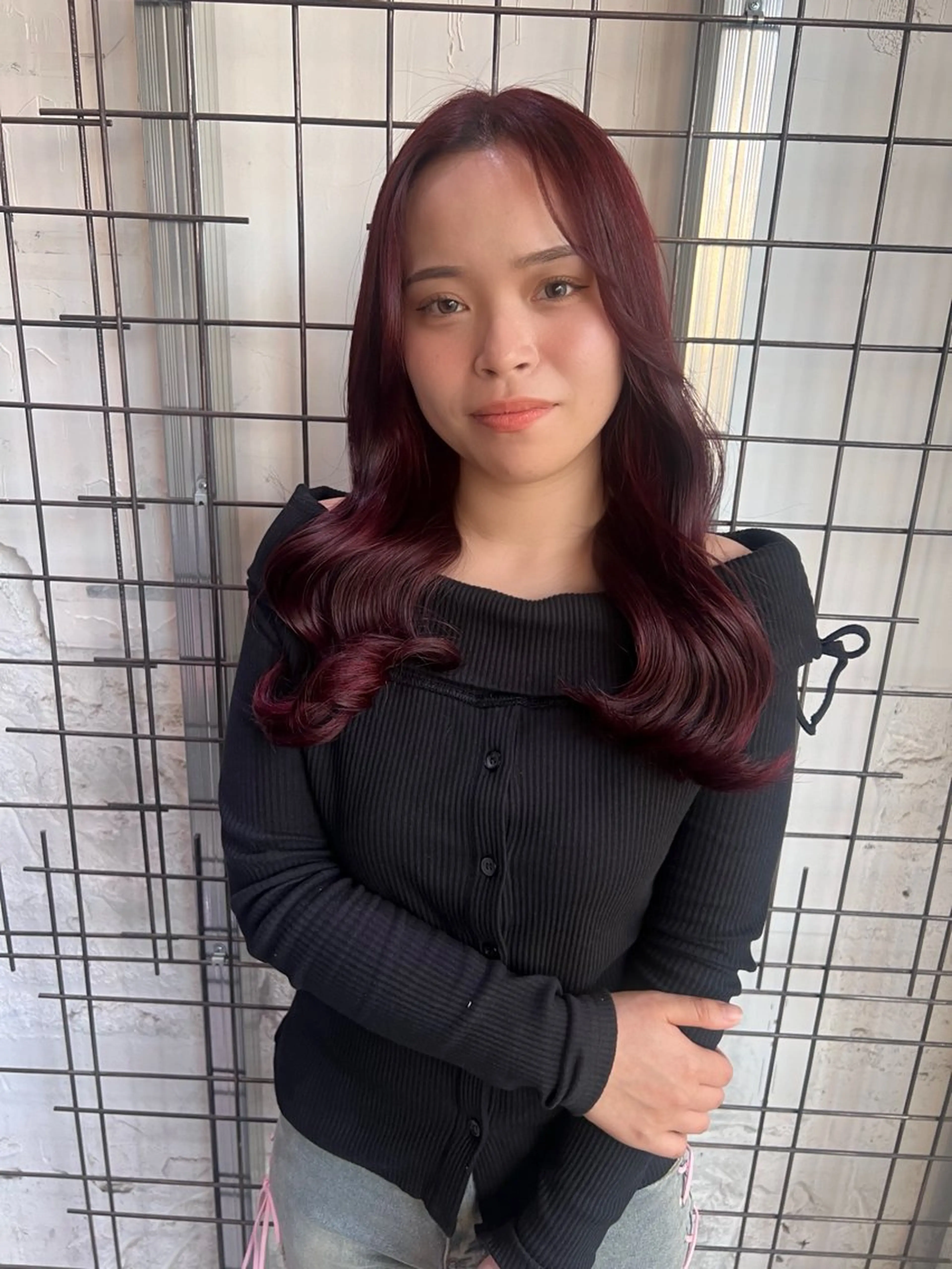 カラー AYANE 韓国ヘア /レイヤーカットのヘアスタイル