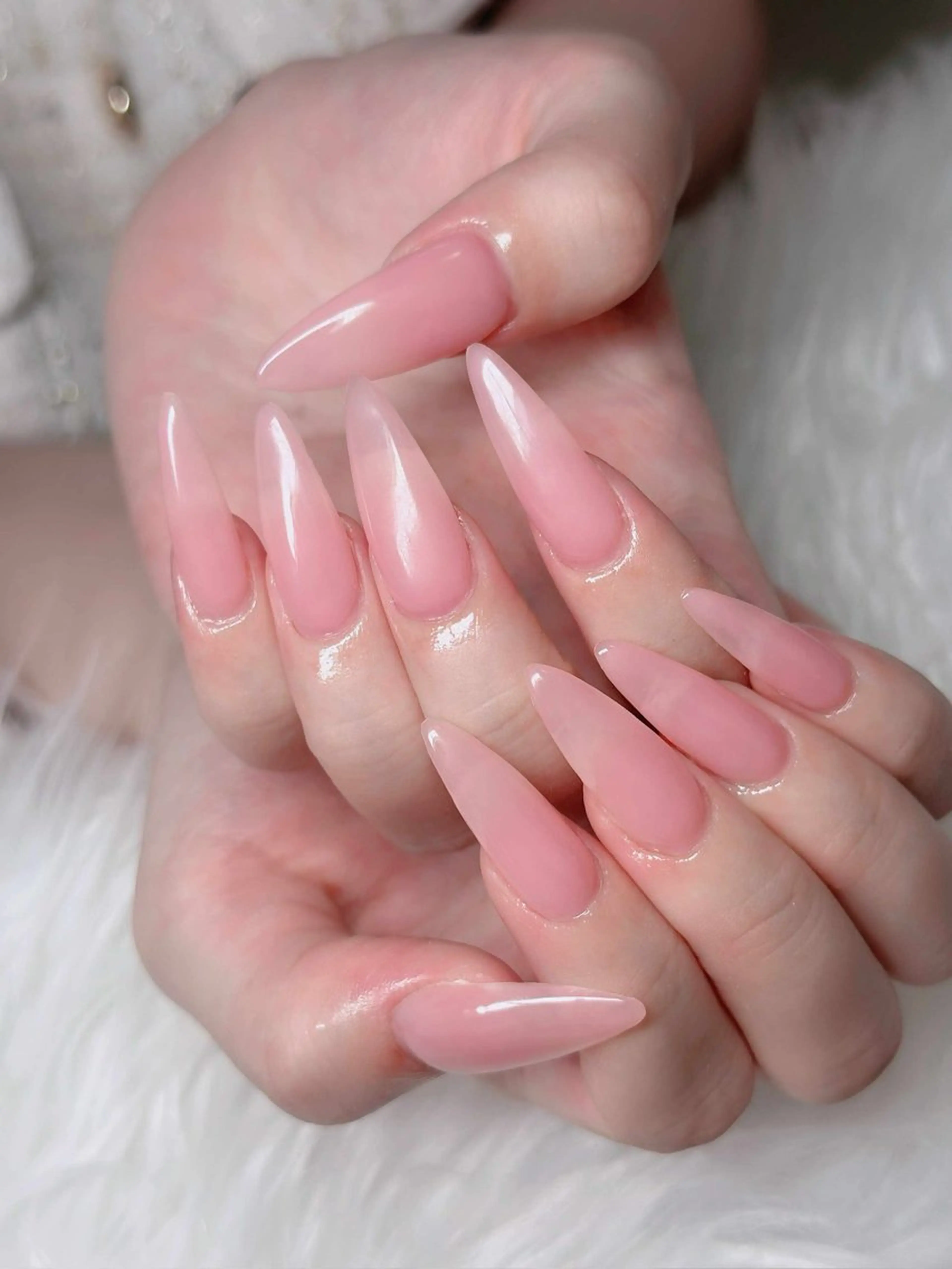 ネイル オーロラネイル フレンチネイル ジェルネイル ハロウィン 韓国ネイル ハンドネイル H.baby Nail Salonのネイルデザイン