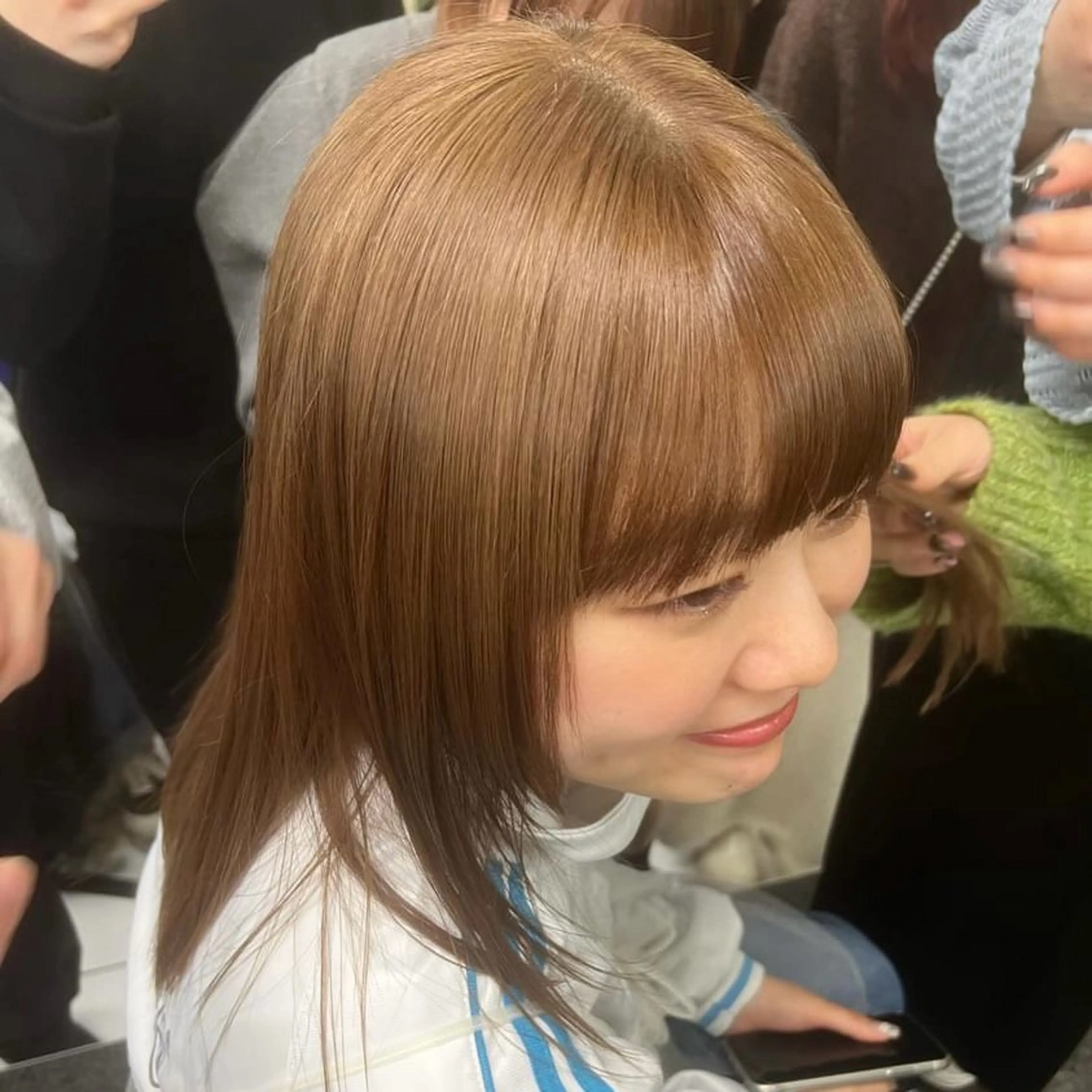 カラー ヘアカラー ダブルカラー 🌙ｃｈｉｎａｒｉのヘアスタイル