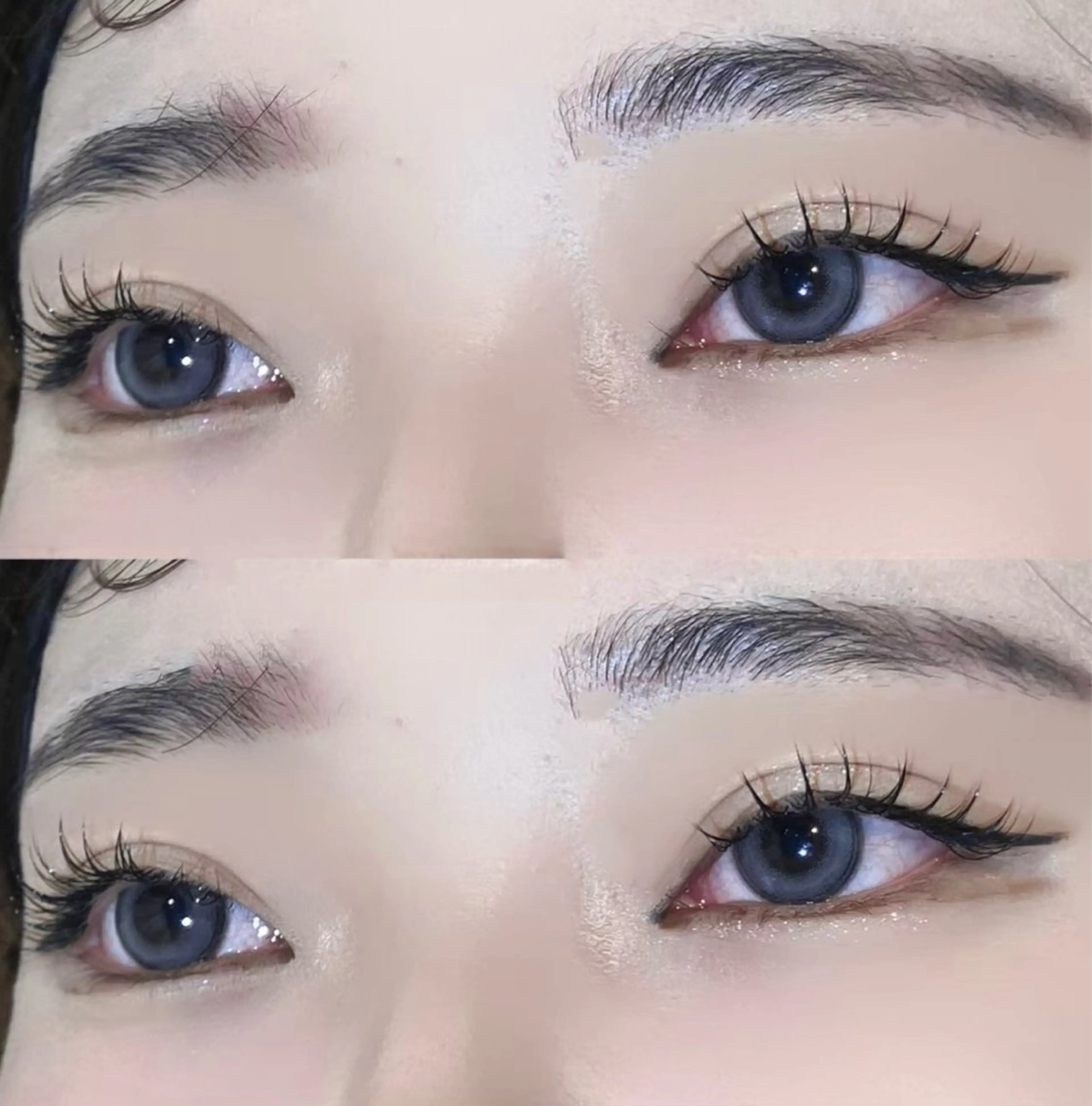 マツエク・マツパ マツパ 韓国風カラー/ グレージュ/夏凜のヘアスタイル