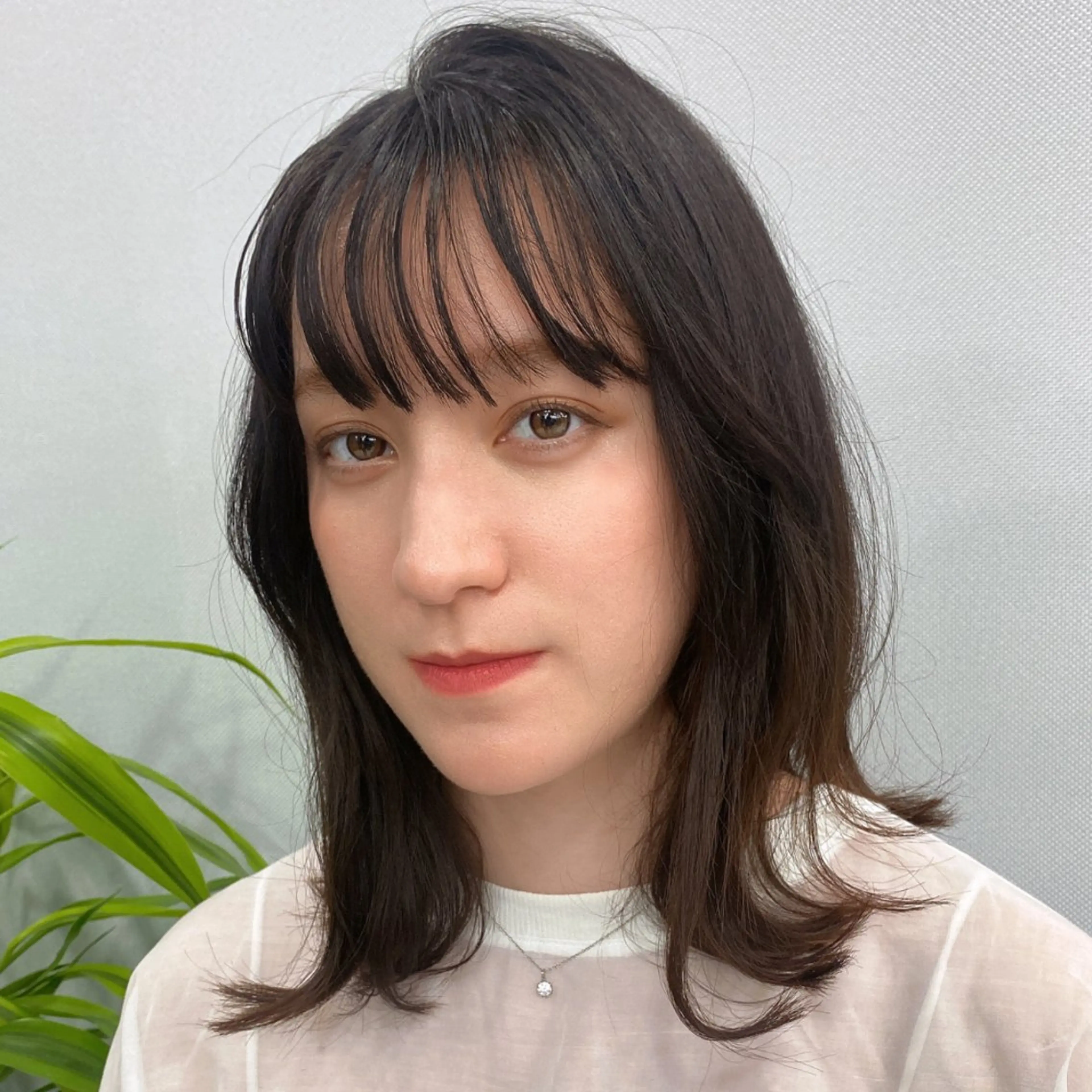 ミディアム 外ハネヘア Endearing所属・Endearing 北澤那未🌟銀座のヘアスタイル