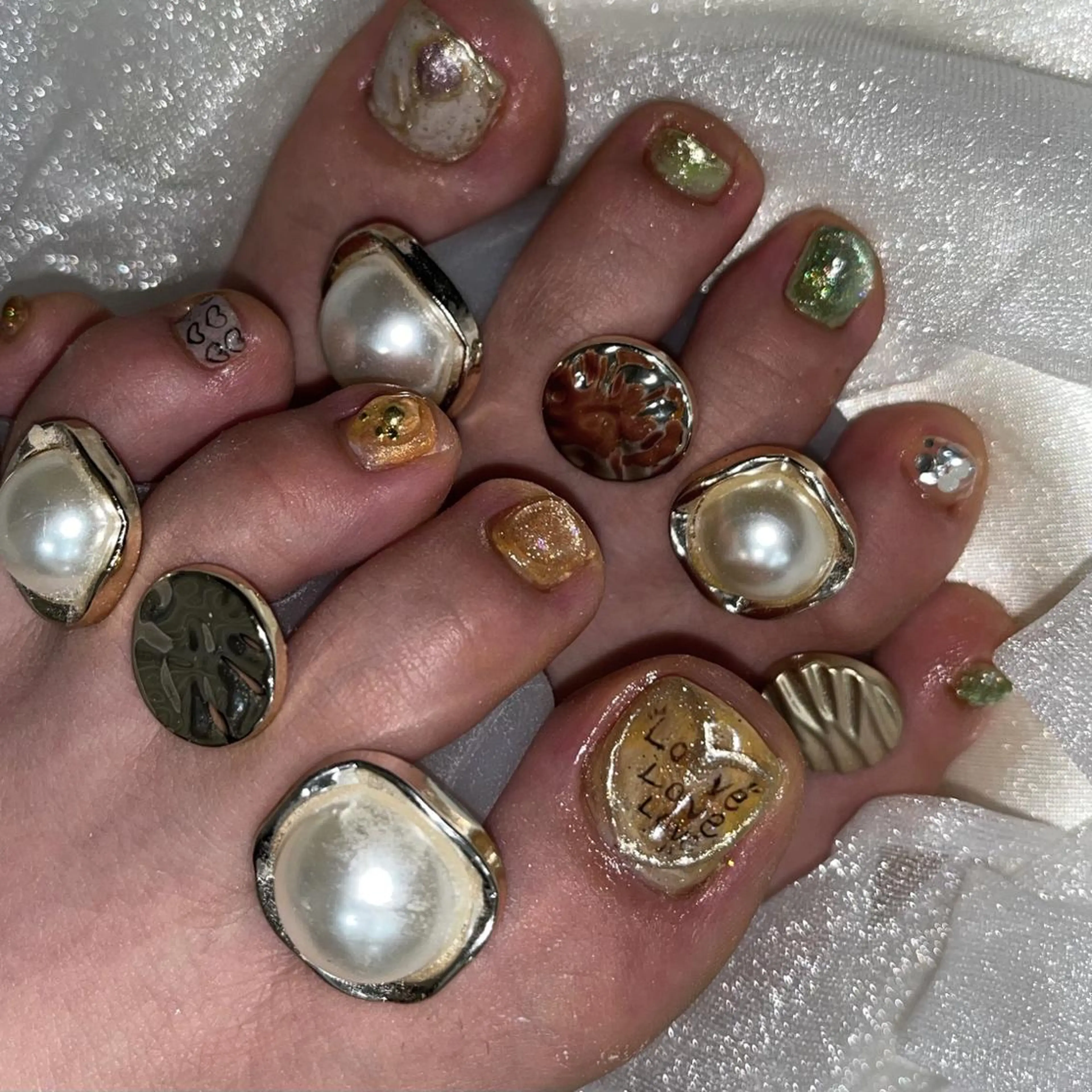 フット【オフあり】フリーデザイン¥11,100→¥9,980⚠️すぐ予約不可/メッセージにて日時要相談の写真