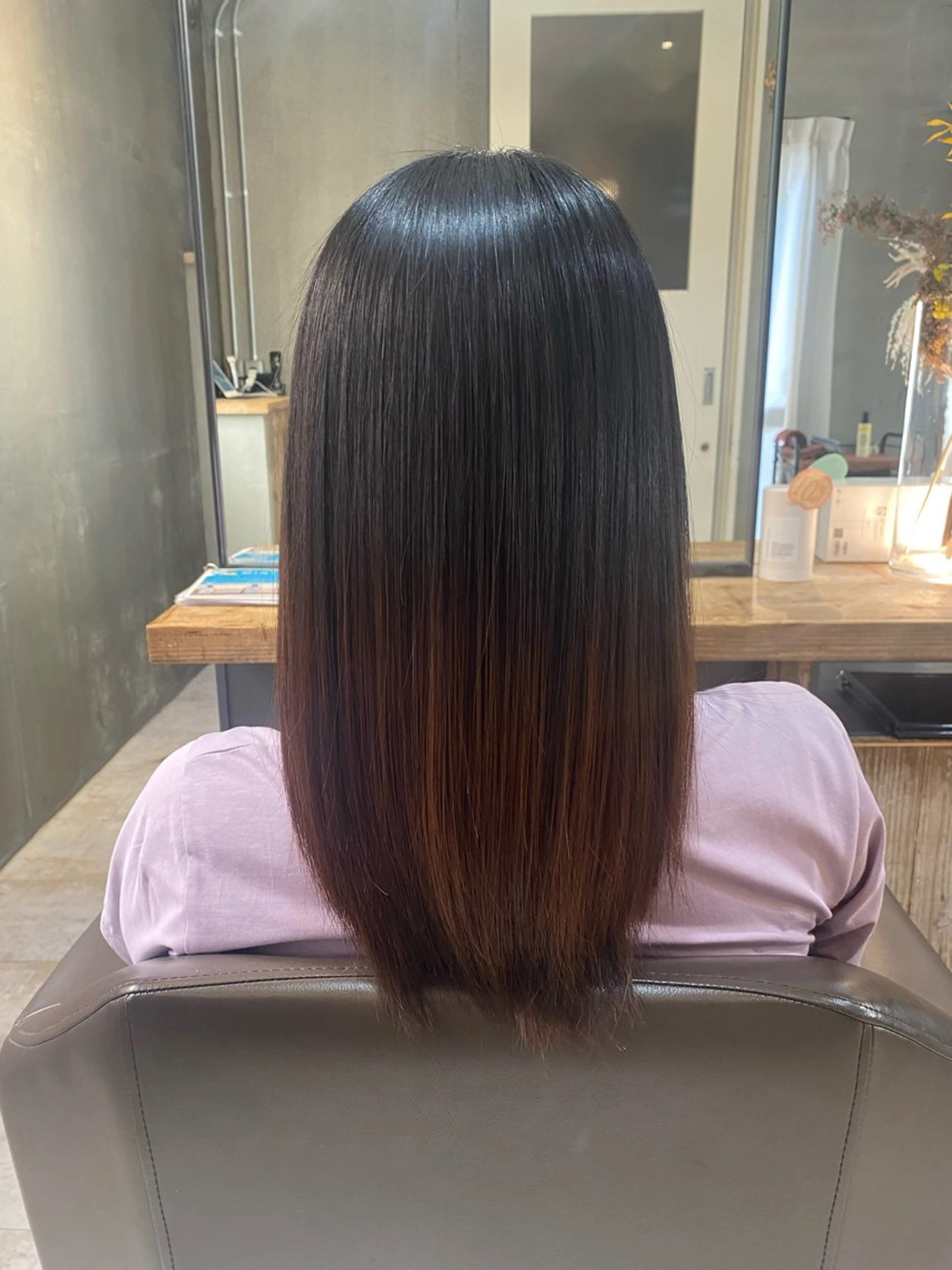 ミディアム トリートメント 透明感カラー /Kanon️🫧のヘアスタイル