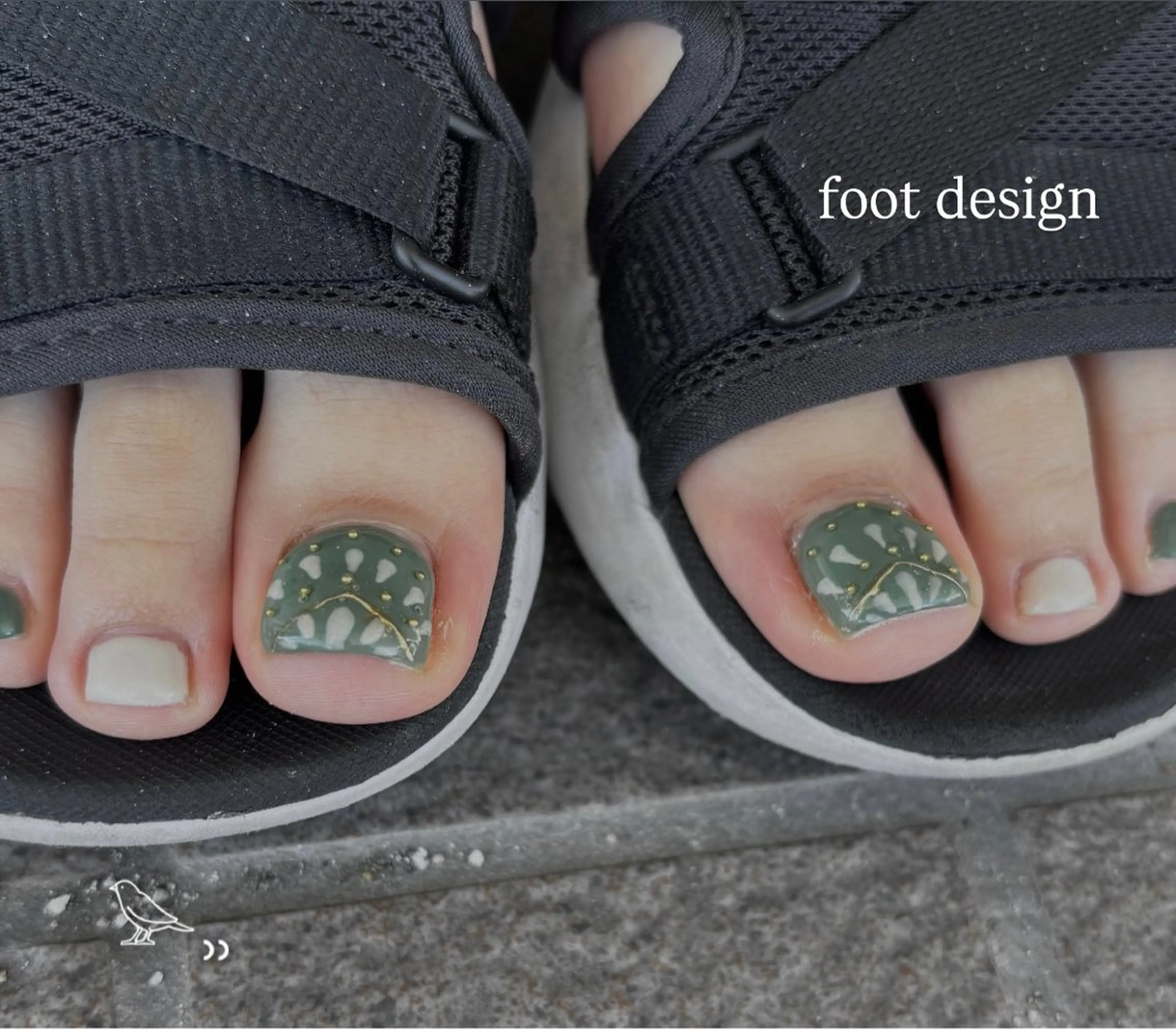 ネイル フットネイル ICONIQ春日店所属・渕上 花純のネイルデザイン