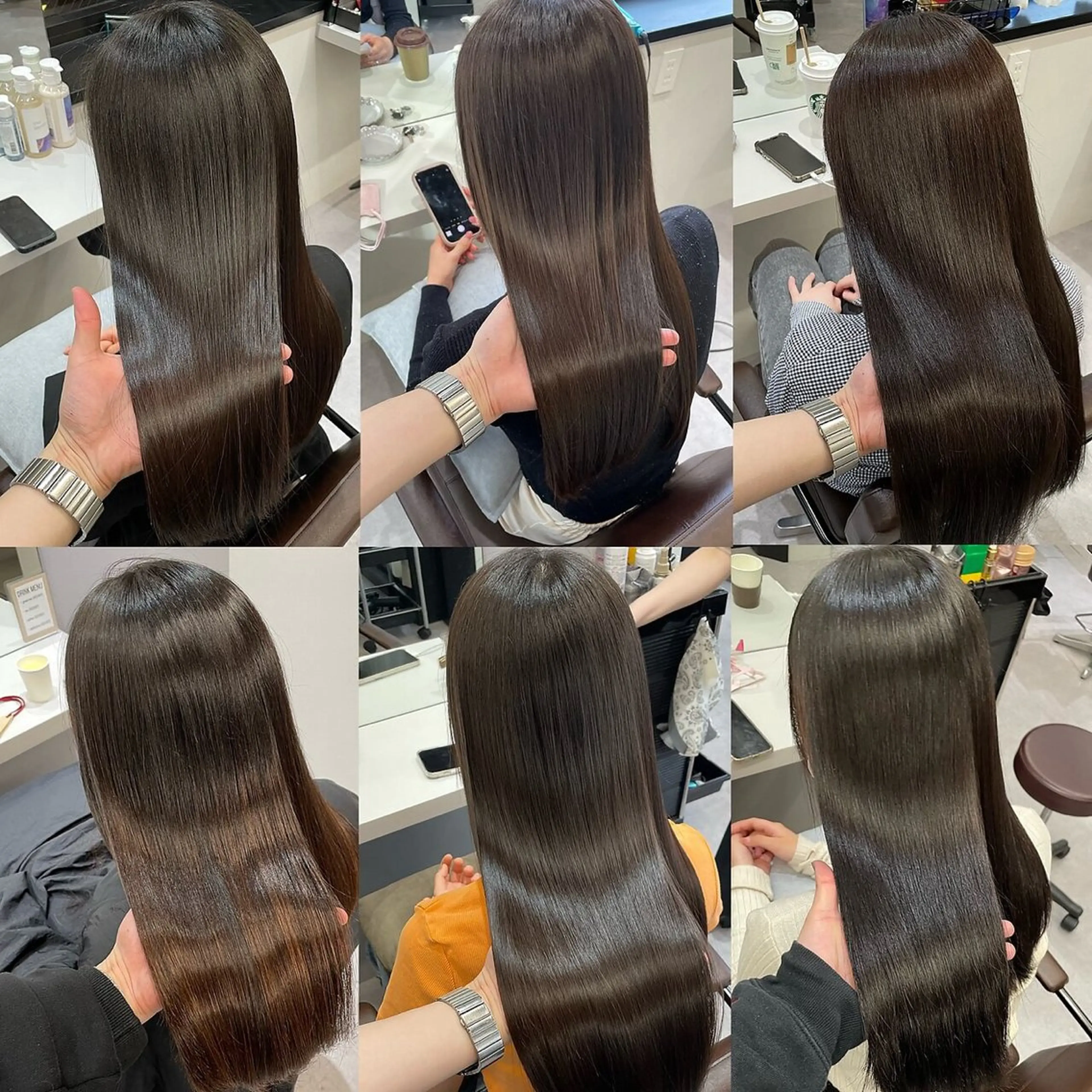 セミロング 髪質改善×韓国ヘア HIROのヘアスタイル