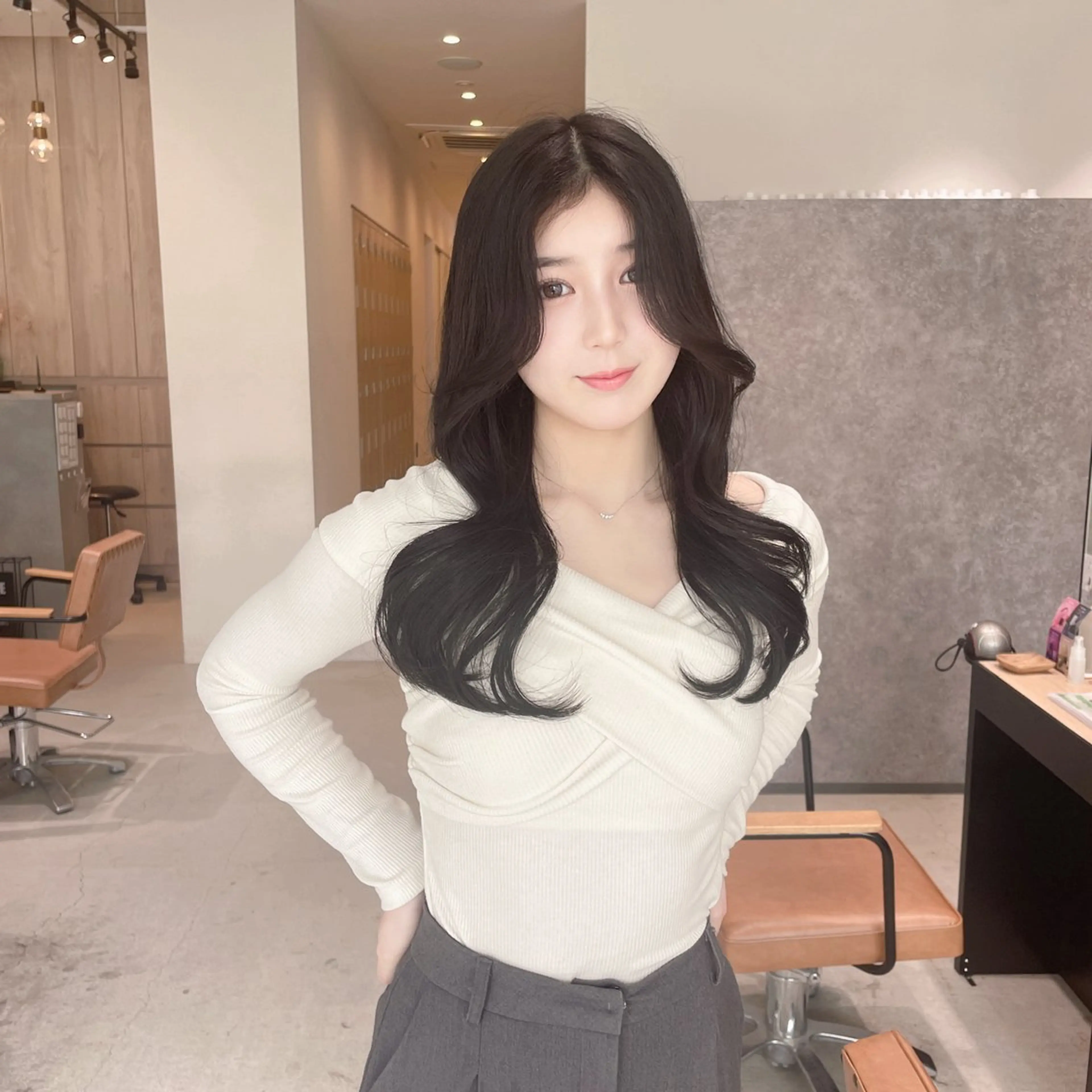 ロング 寺西 恵🪡🤍のヘアスタイル