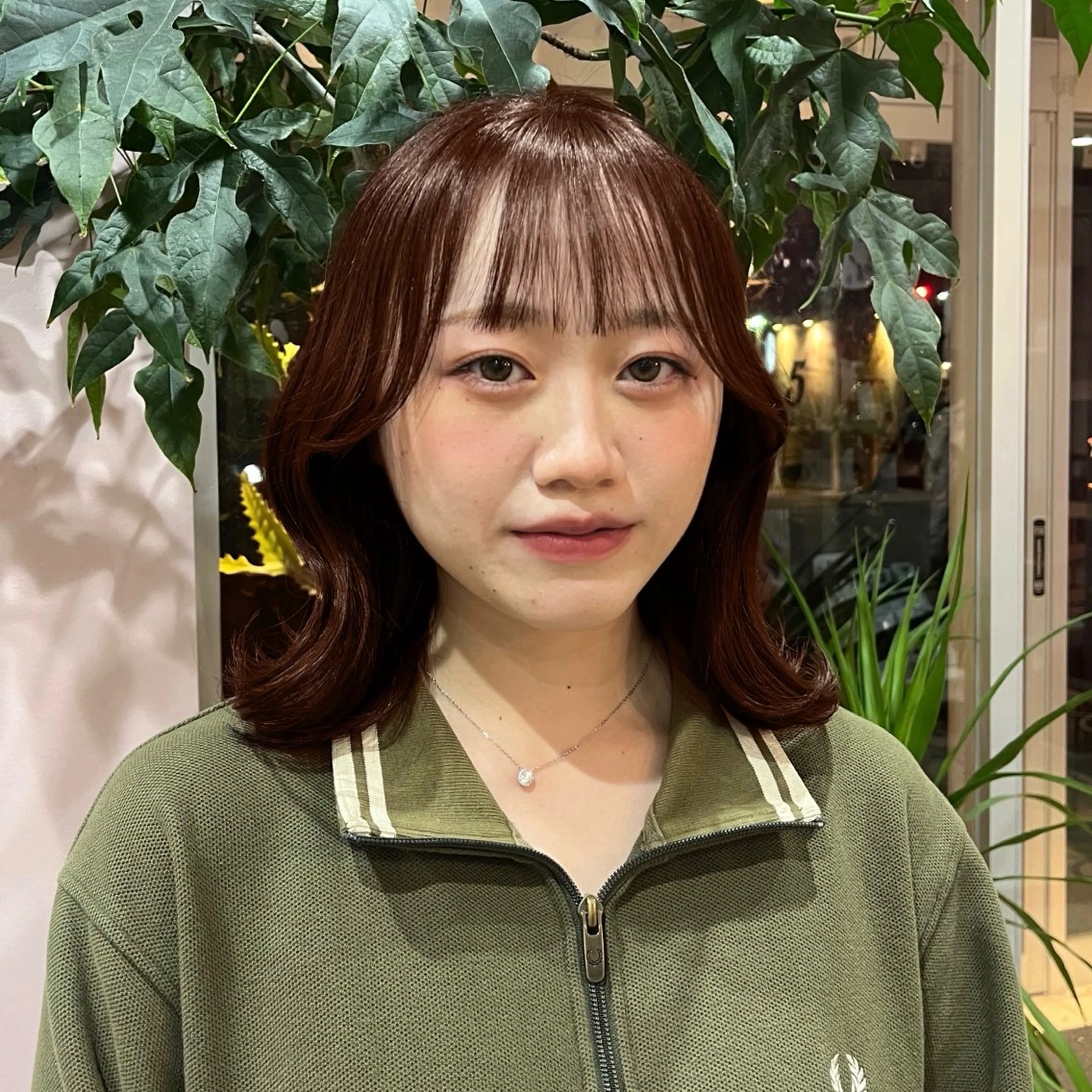 セミロング カラー カラー/韓国レイヤー /ブリーチ/hinaのヘアスタイル