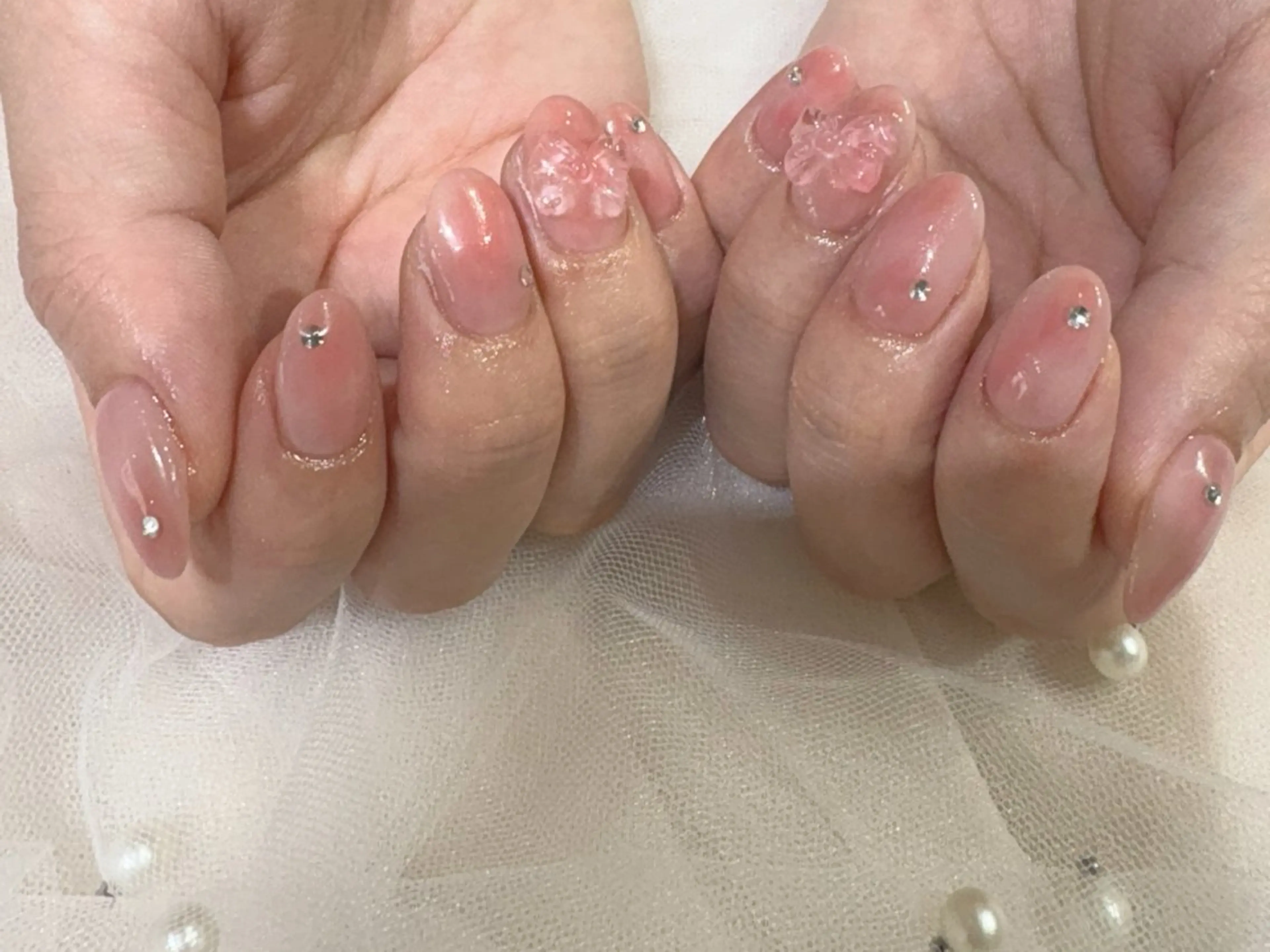 ショート ハンドネイル Nail  R💫 naoのネイルデザイン