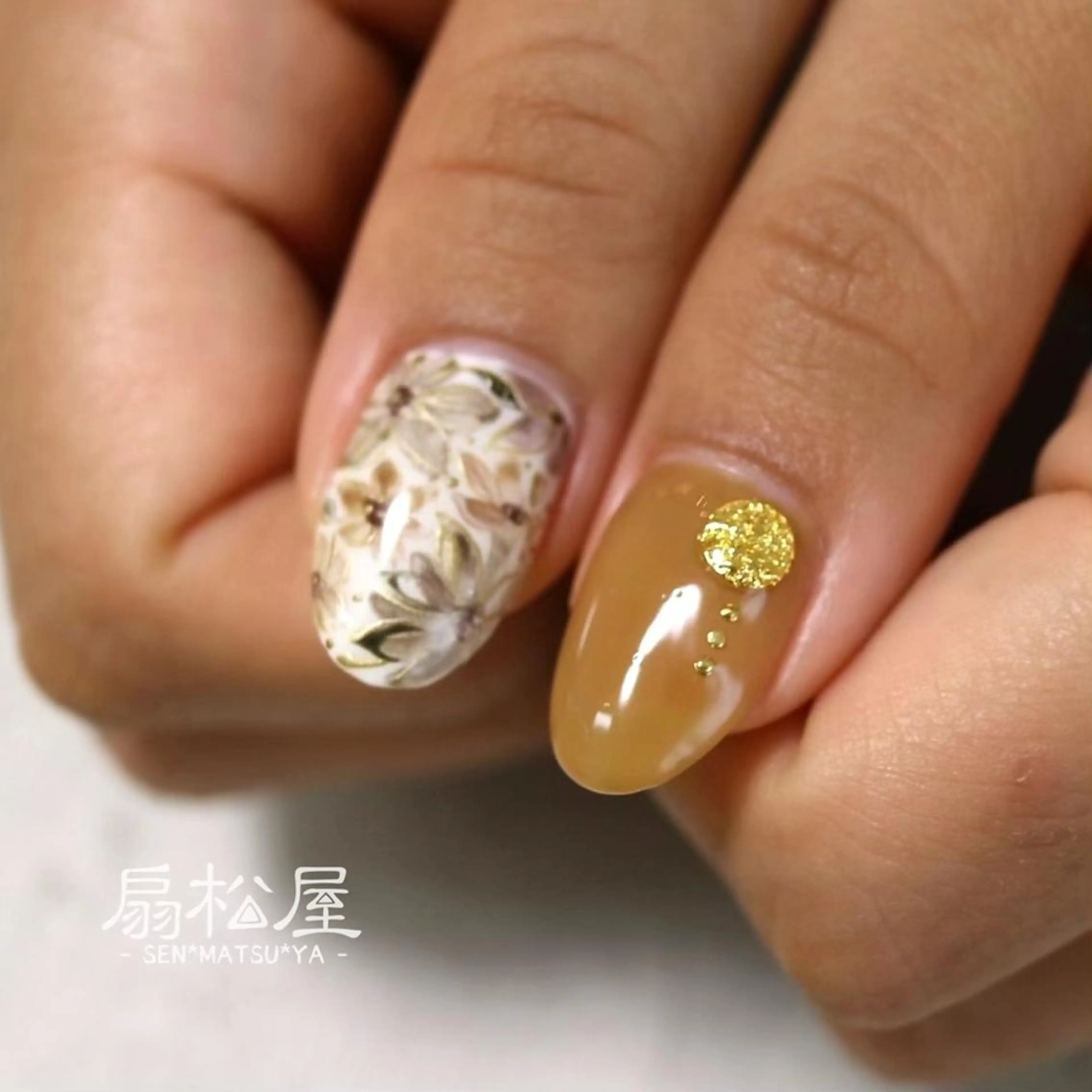 ネイル 扇松屋 marie.nのネイルデザイン