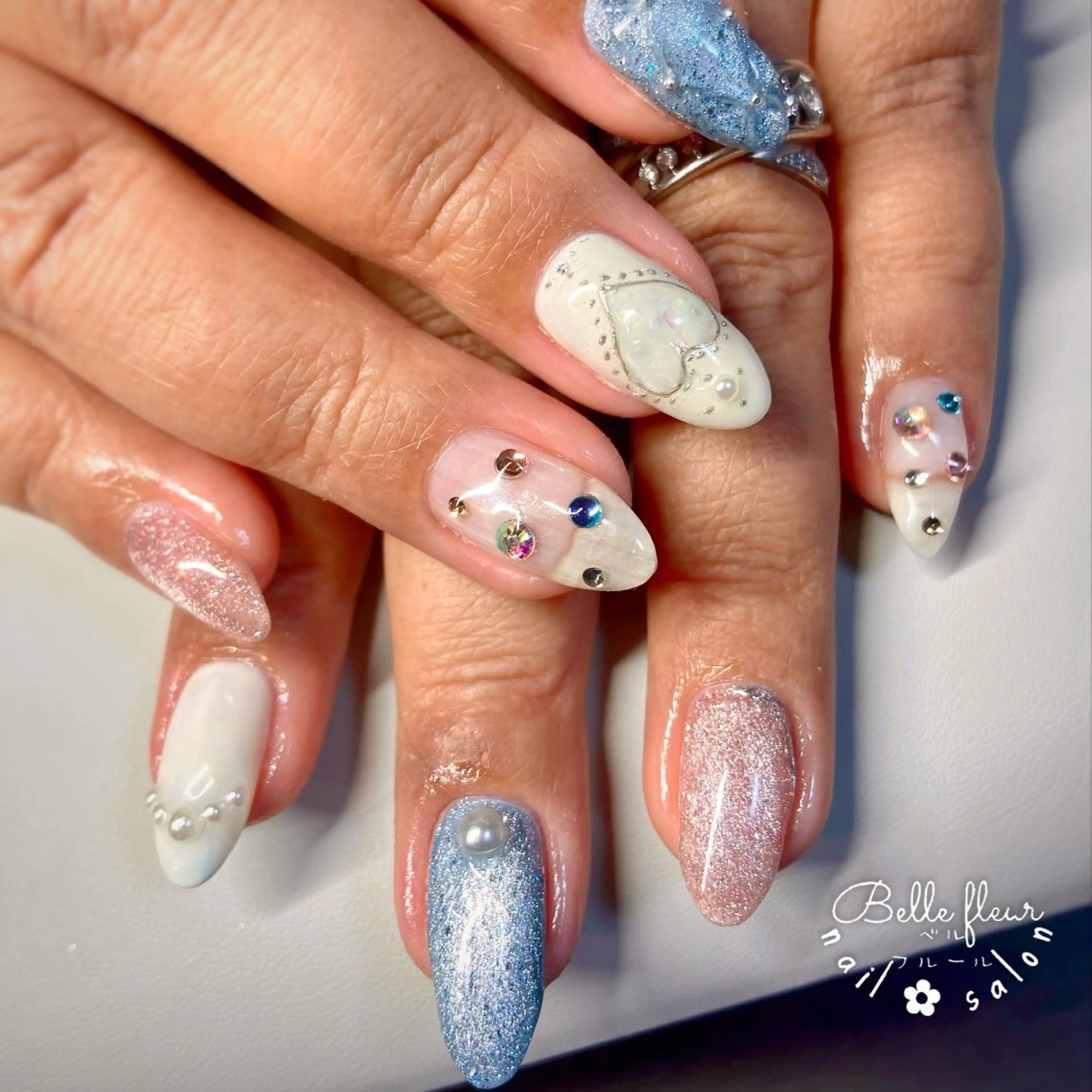 ネイル アートネイル ハンドネイル ﾈｲﾙｻﾛﾝ Bellefleurのネイルデザイン