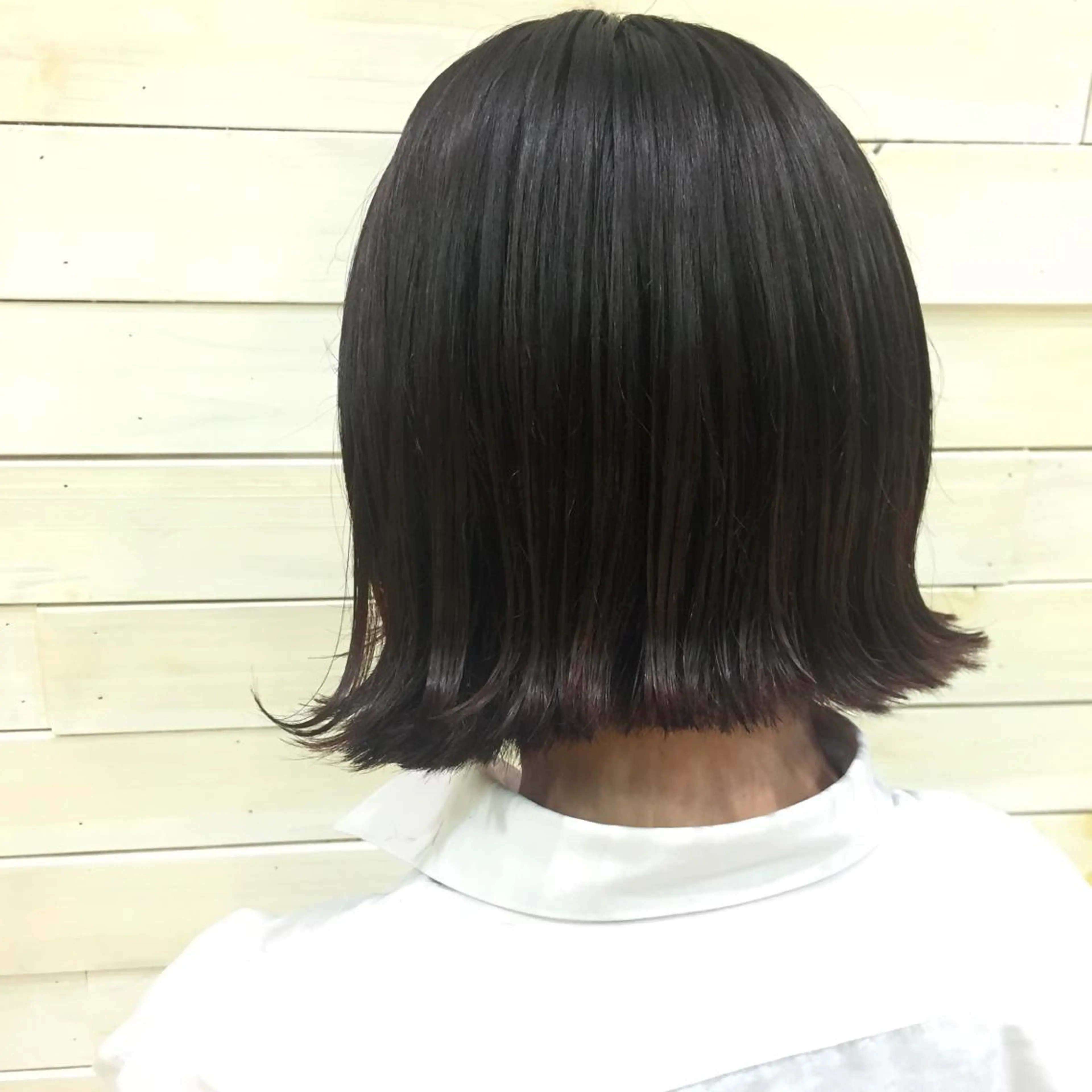 ミディアム ボブ 外ハネヘア 黒田瀬奈/ボブ まろやかベージュのその他イメージ