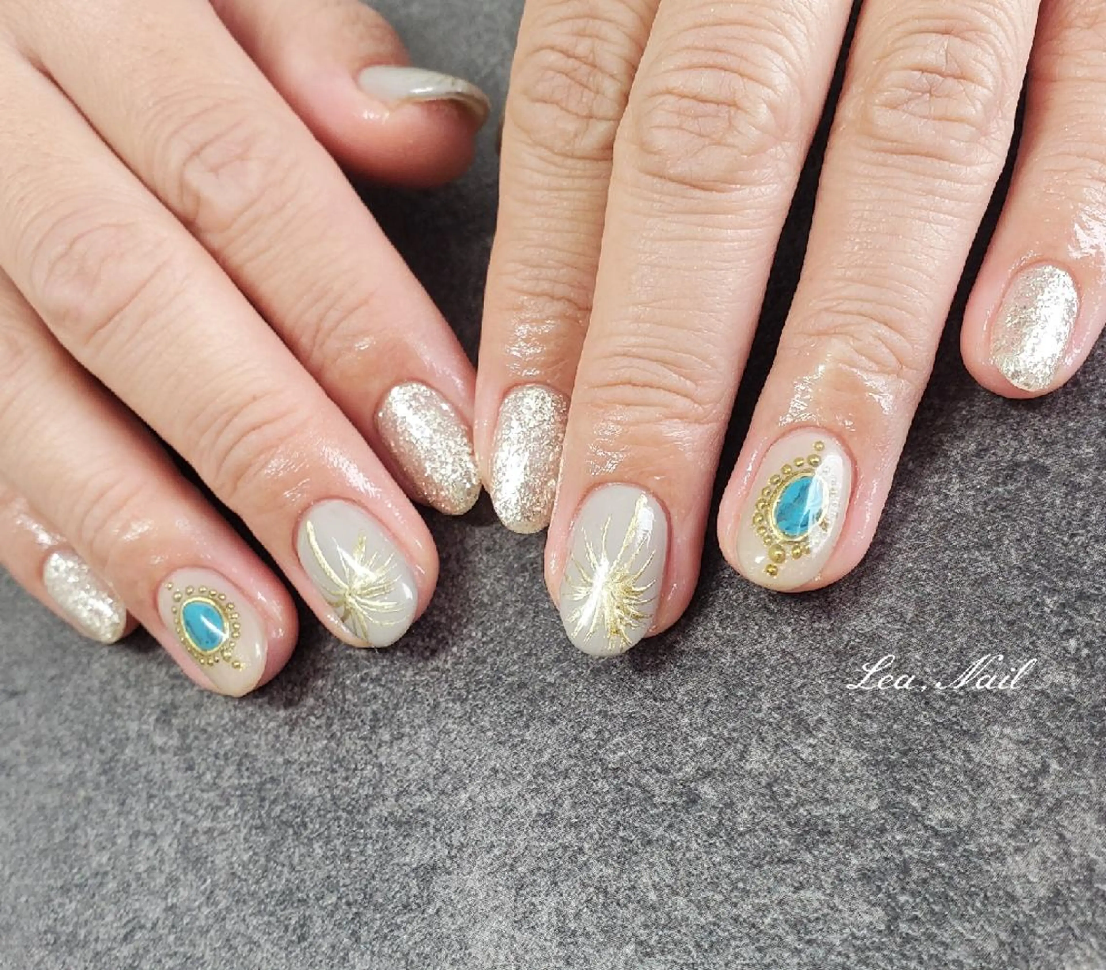 ネイル ハンドネイル Lea,Nail所属・松橋 愛のネイルデザイン