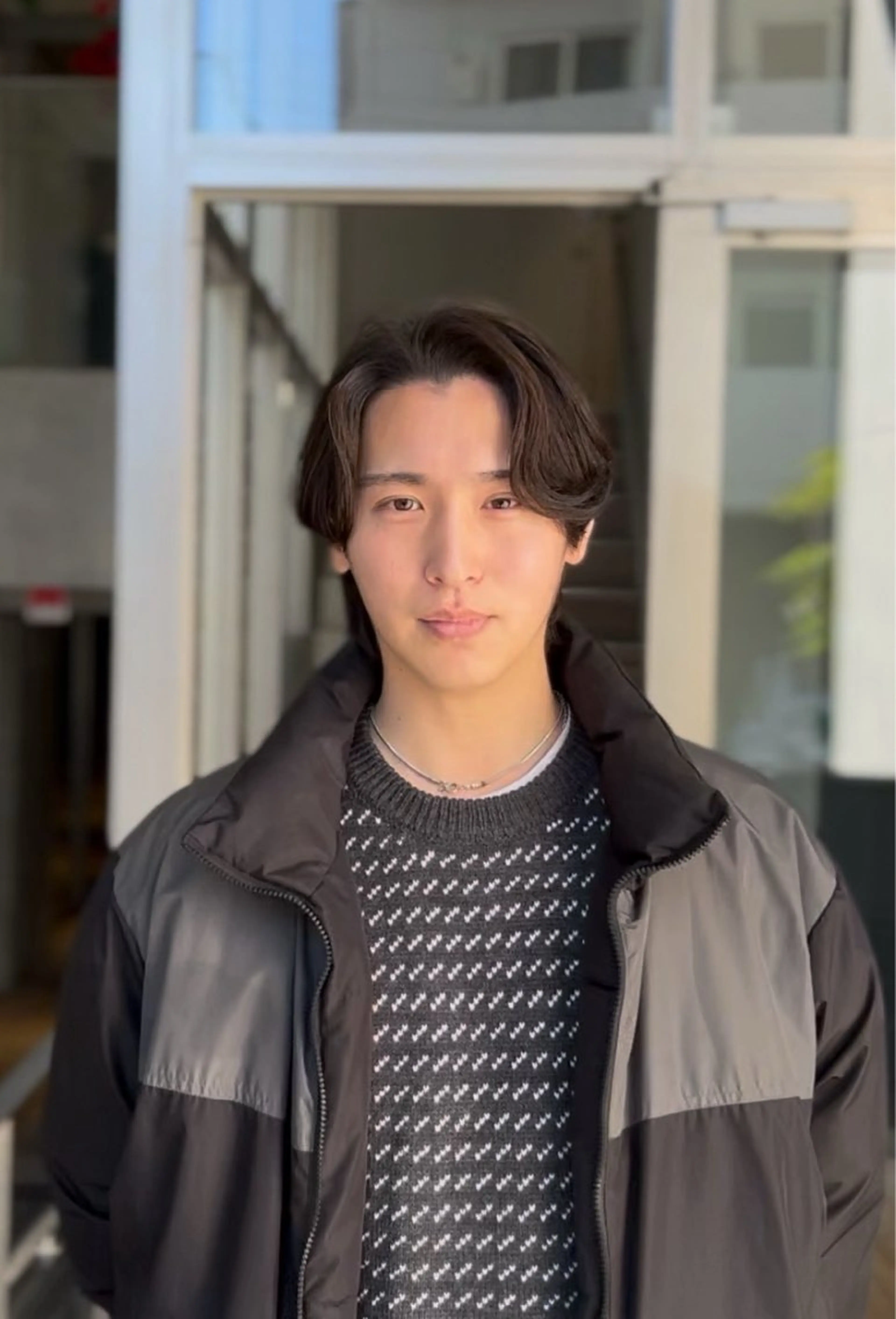 パーマ メンズ カット パーマ CREA相武台前所属・メンズ特化美容師⭐ ナツのヘアスタイル