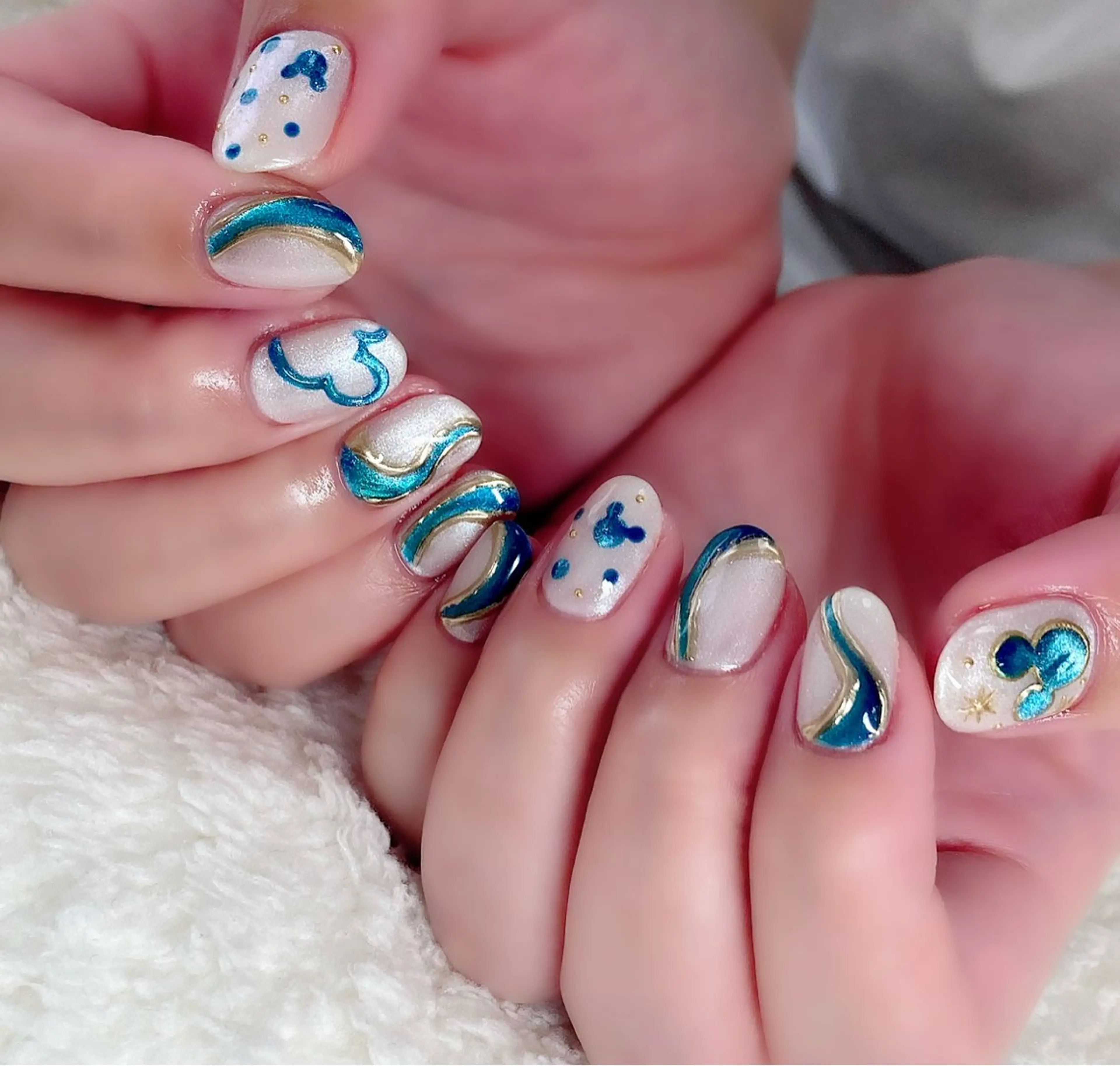 ネイル ハンドネイル 市川駅 ✿中津のネイルデザイン