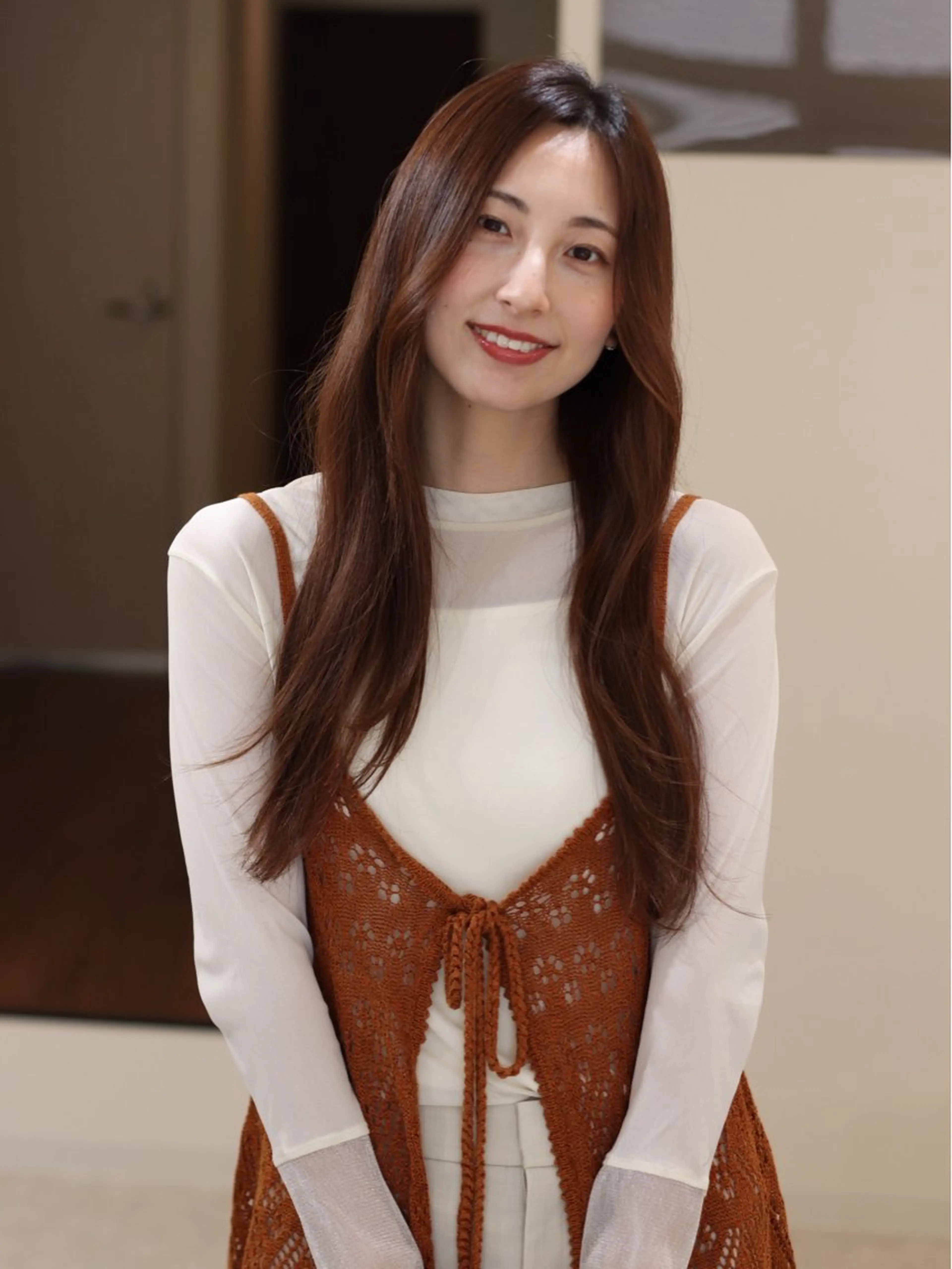 ロング レイヤーカット ロング Lino hair design所属・Lino/ SORA/千葉のヘアスタイル