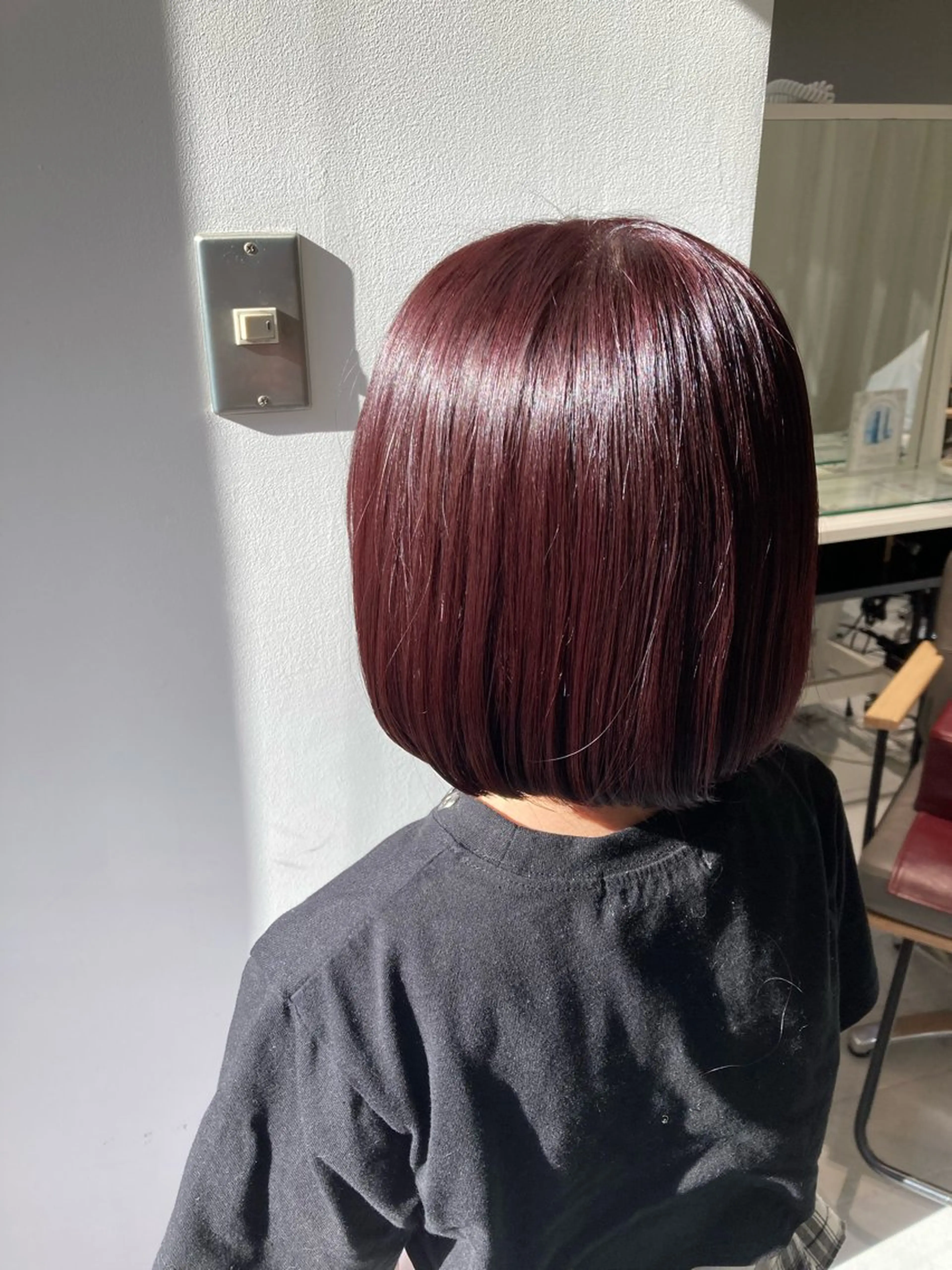 ミディアム ヘアカラー トリートメント 🫧ゆうき🪽 髪質改善/ハイライトのヘアスタイル