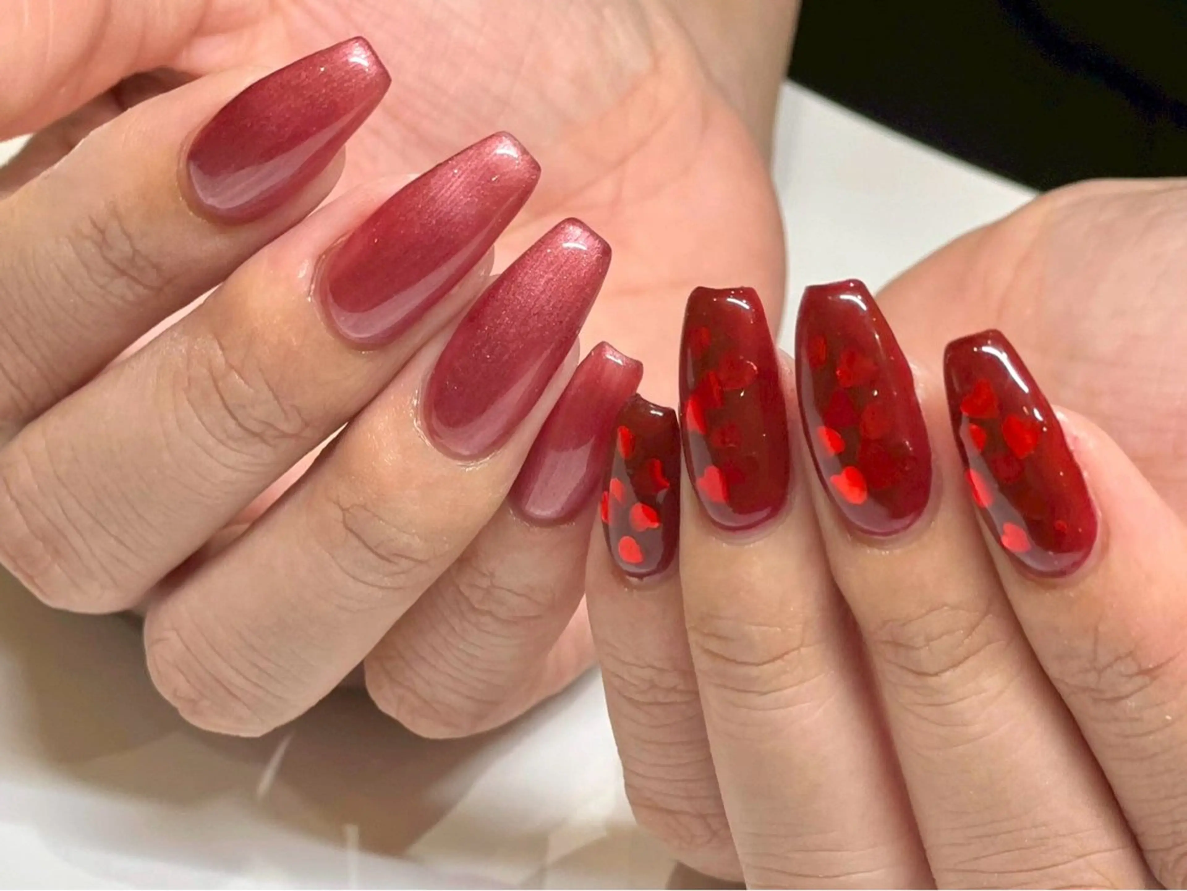 hand おまかせデザインの写真