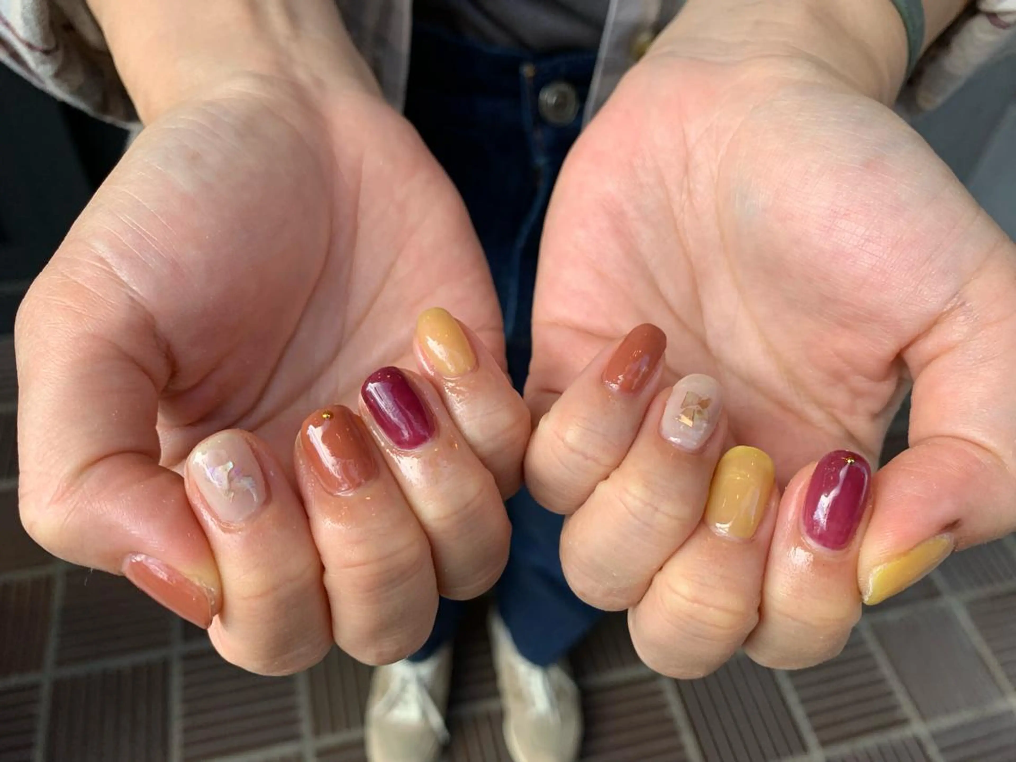 ネイル nail room clear. パラジェル所属・sode shioriのネイルデザイン