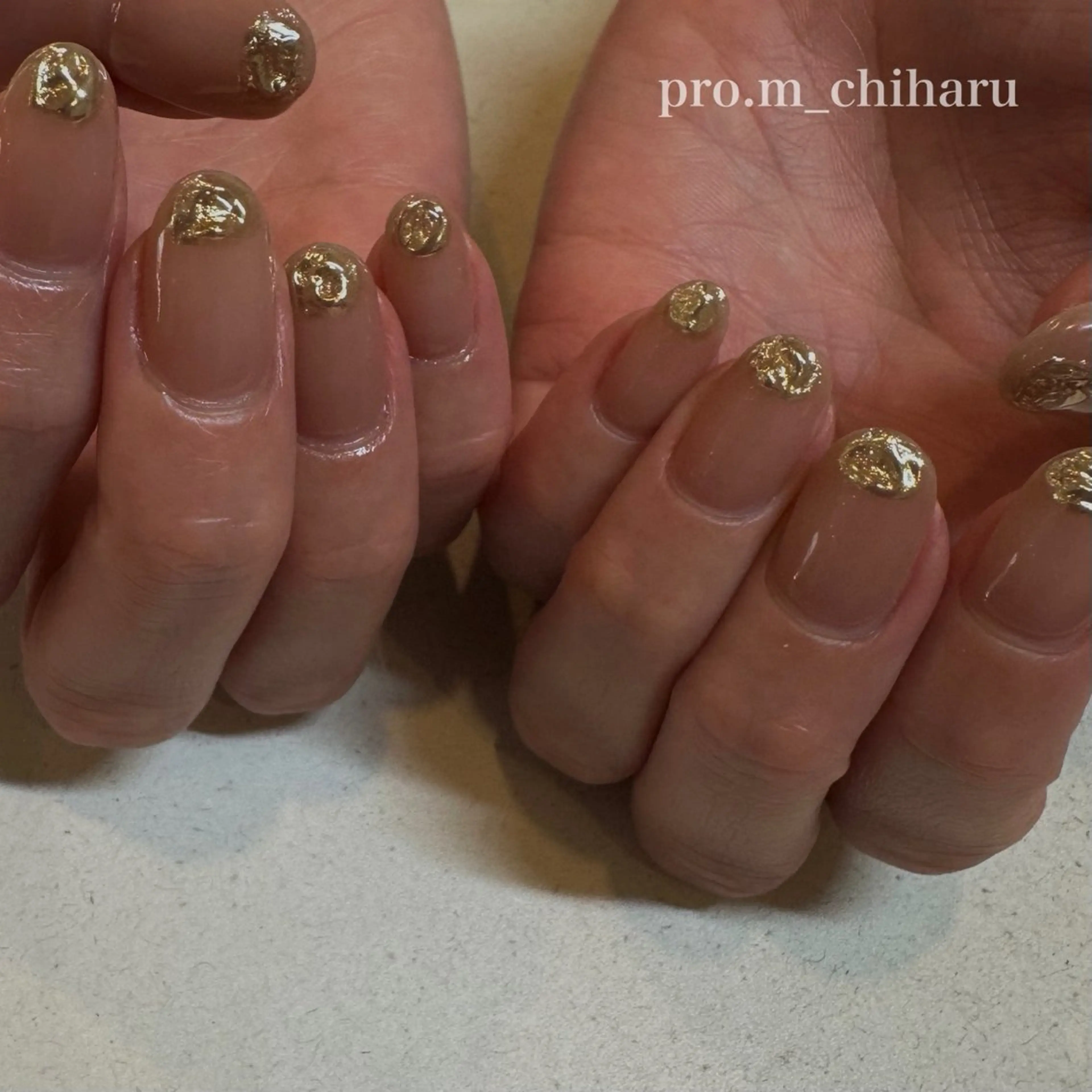 ネイル 持ち込み ハンドネイル pro.M chiharuのネイルデザイン