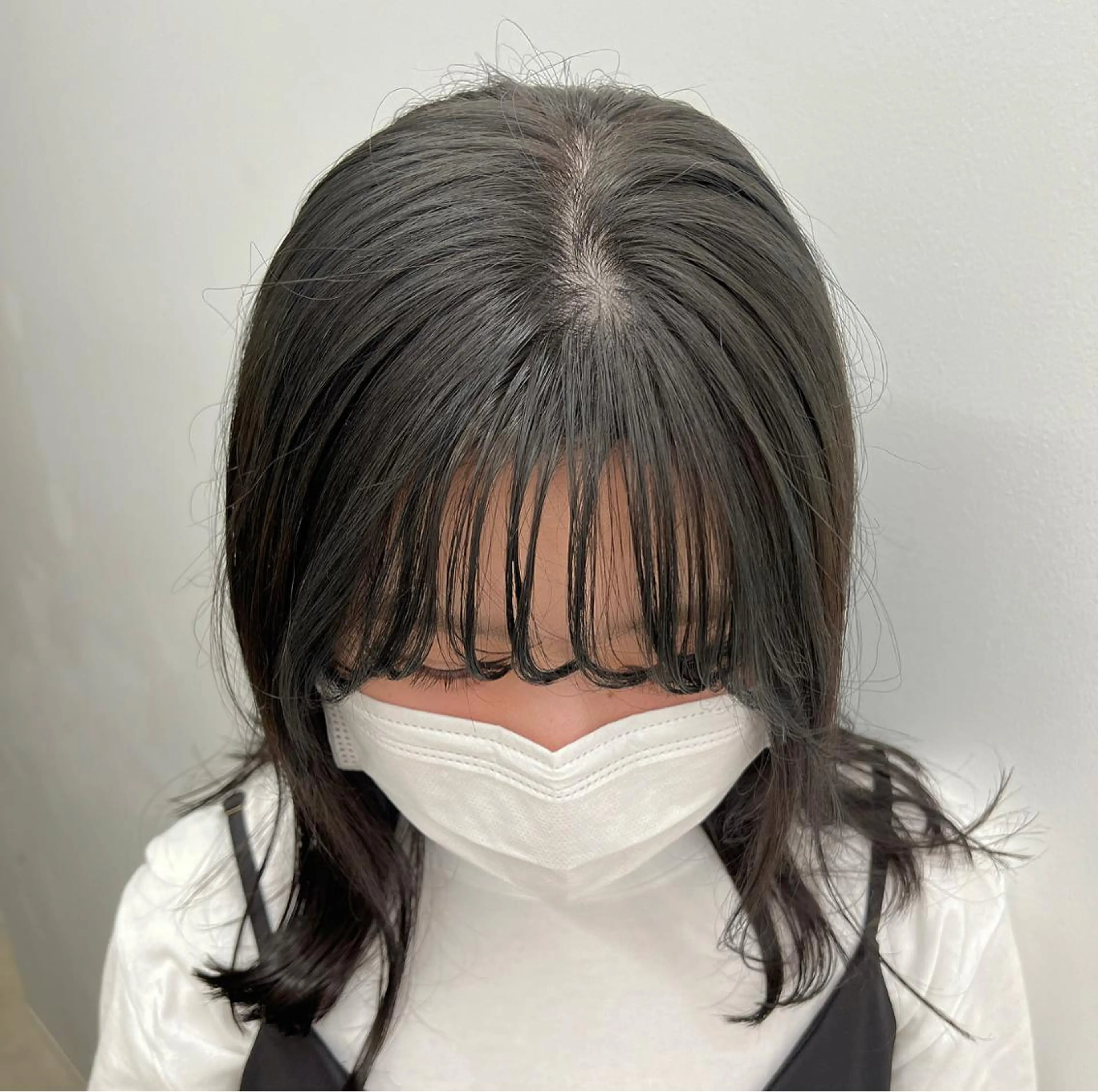 セミロング カラー グレージュ オリーブグレージュ オリーブグレー お洒落パーマ/ボブ ❄️Tomoka❄️のヘアスタイル