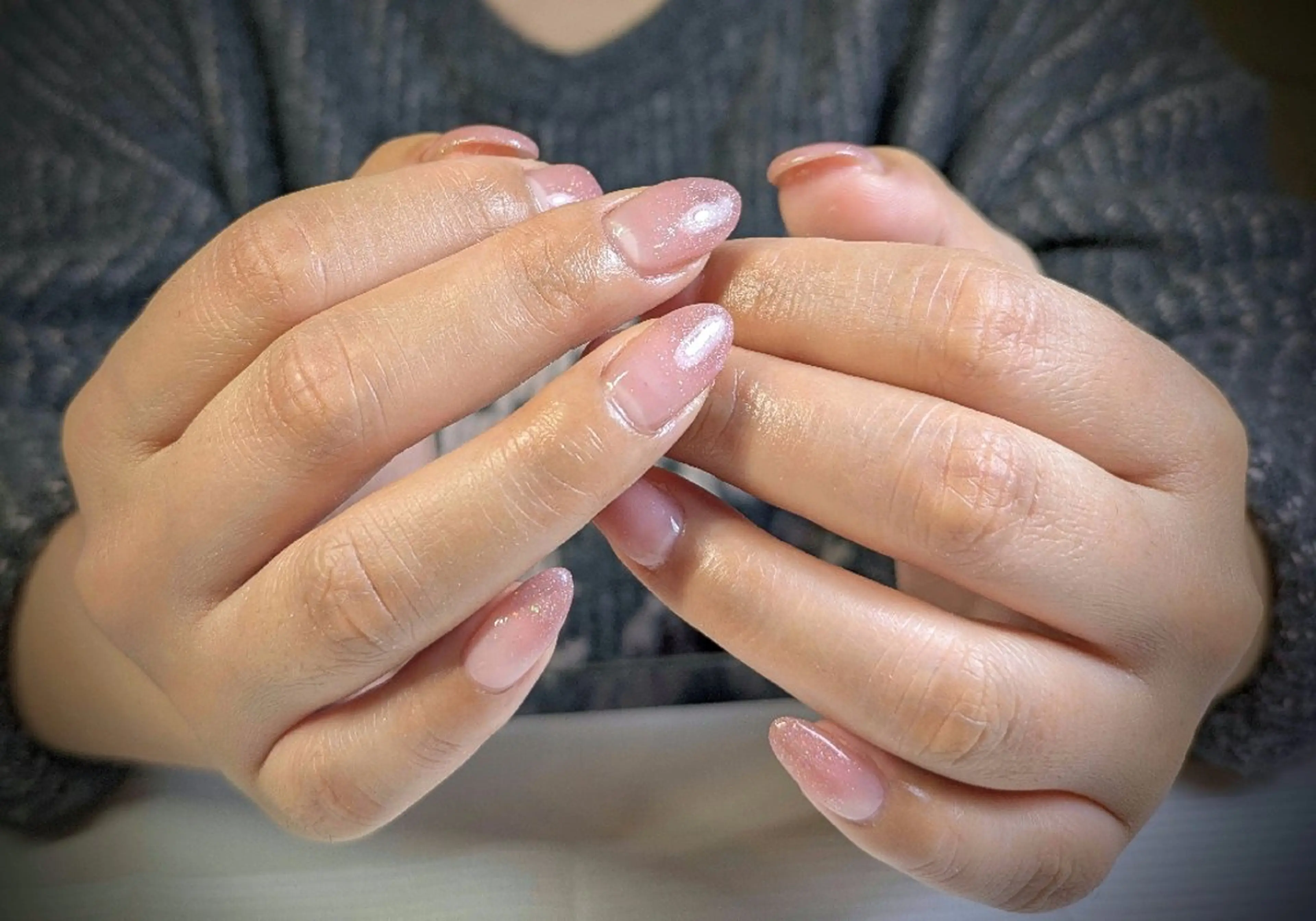 ネイル グラデーション ラメ(グリッター) LYLY ✾ai✾のネイルデザイン