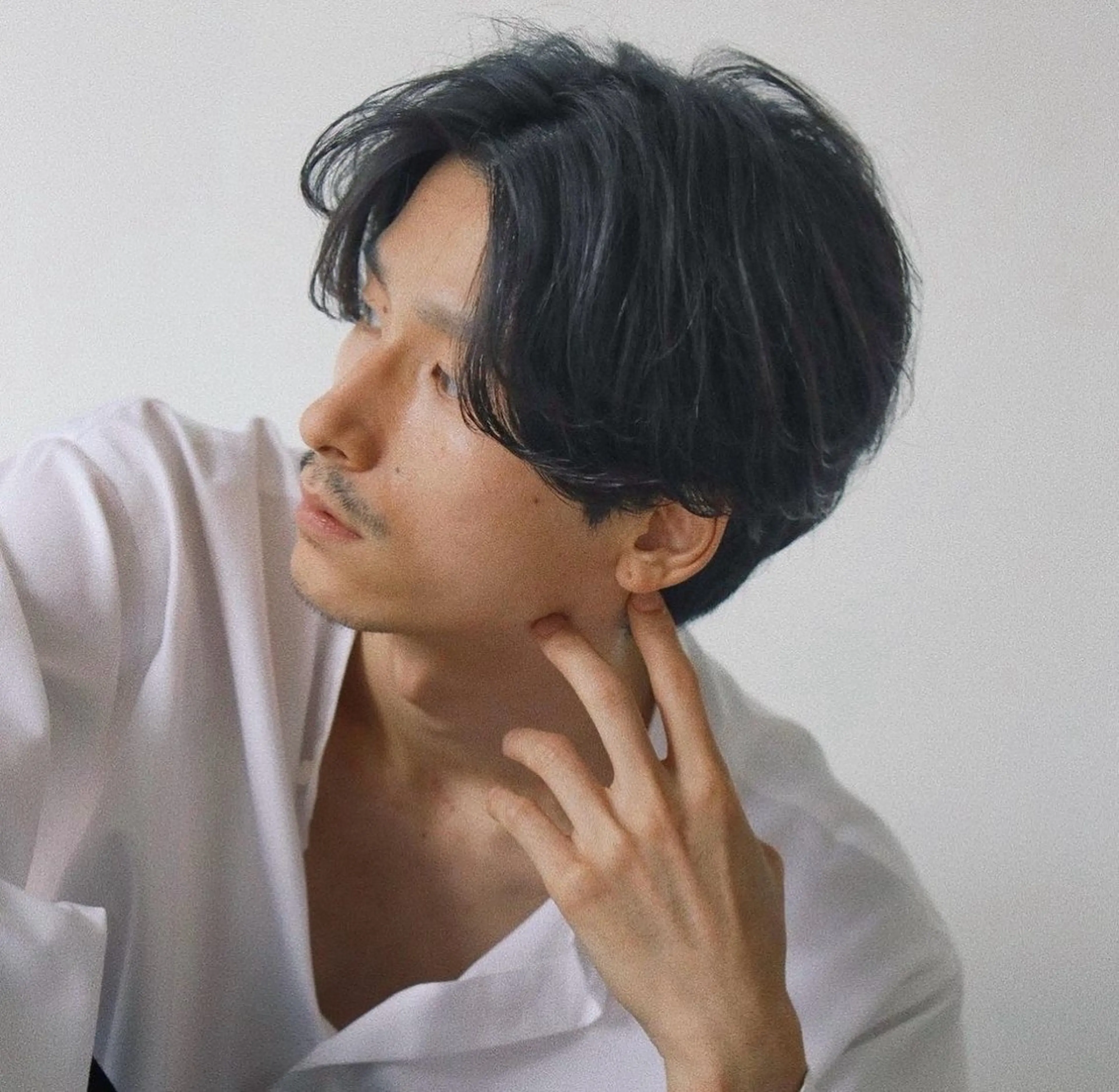 パーマ メンズ メンズパーマ at'Lav by belle所属・🕊️あやか ロングカット/メンズのヘアスタイル