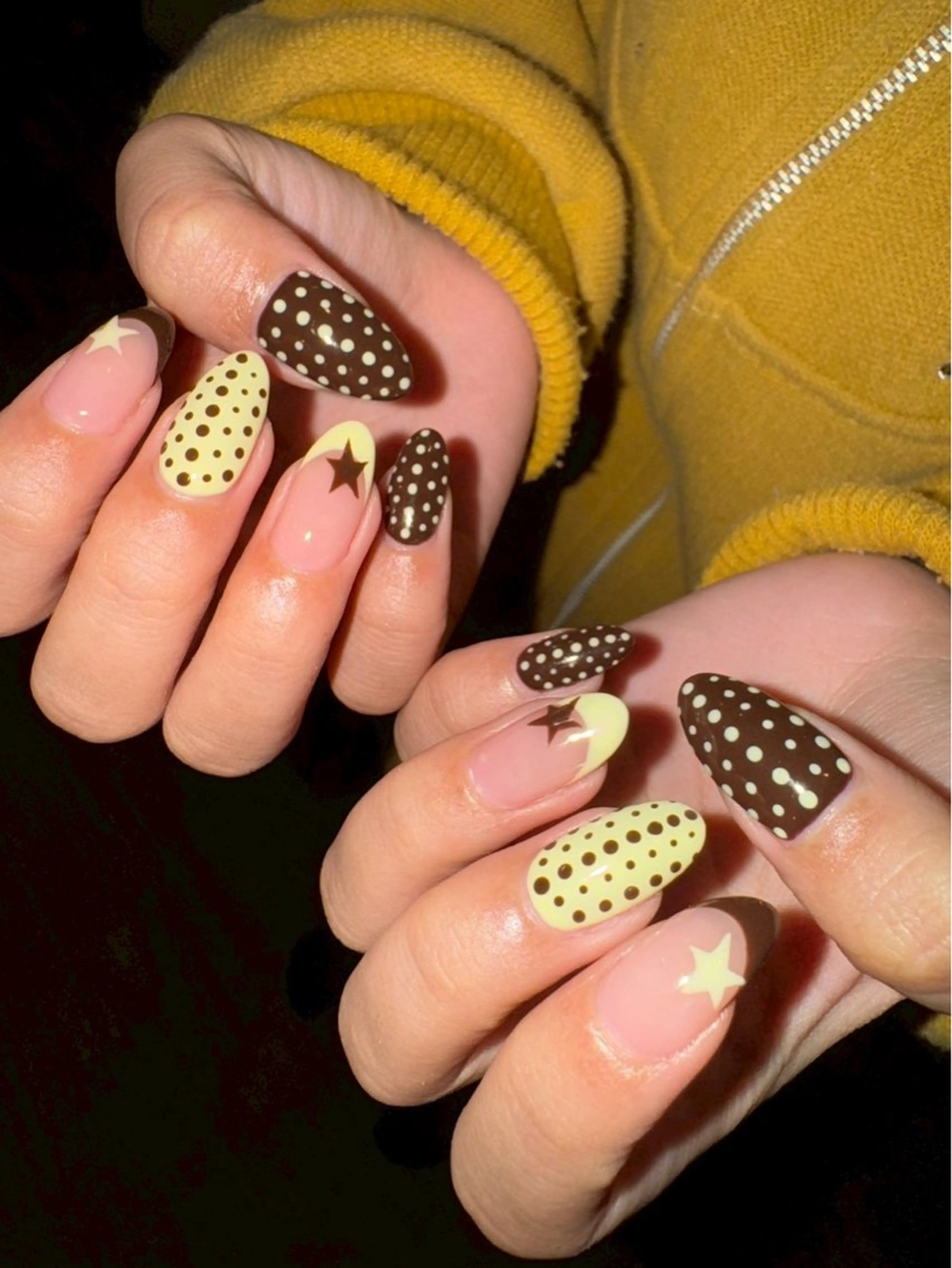 ネイル かわいいおつめ 林のネイルデザイン