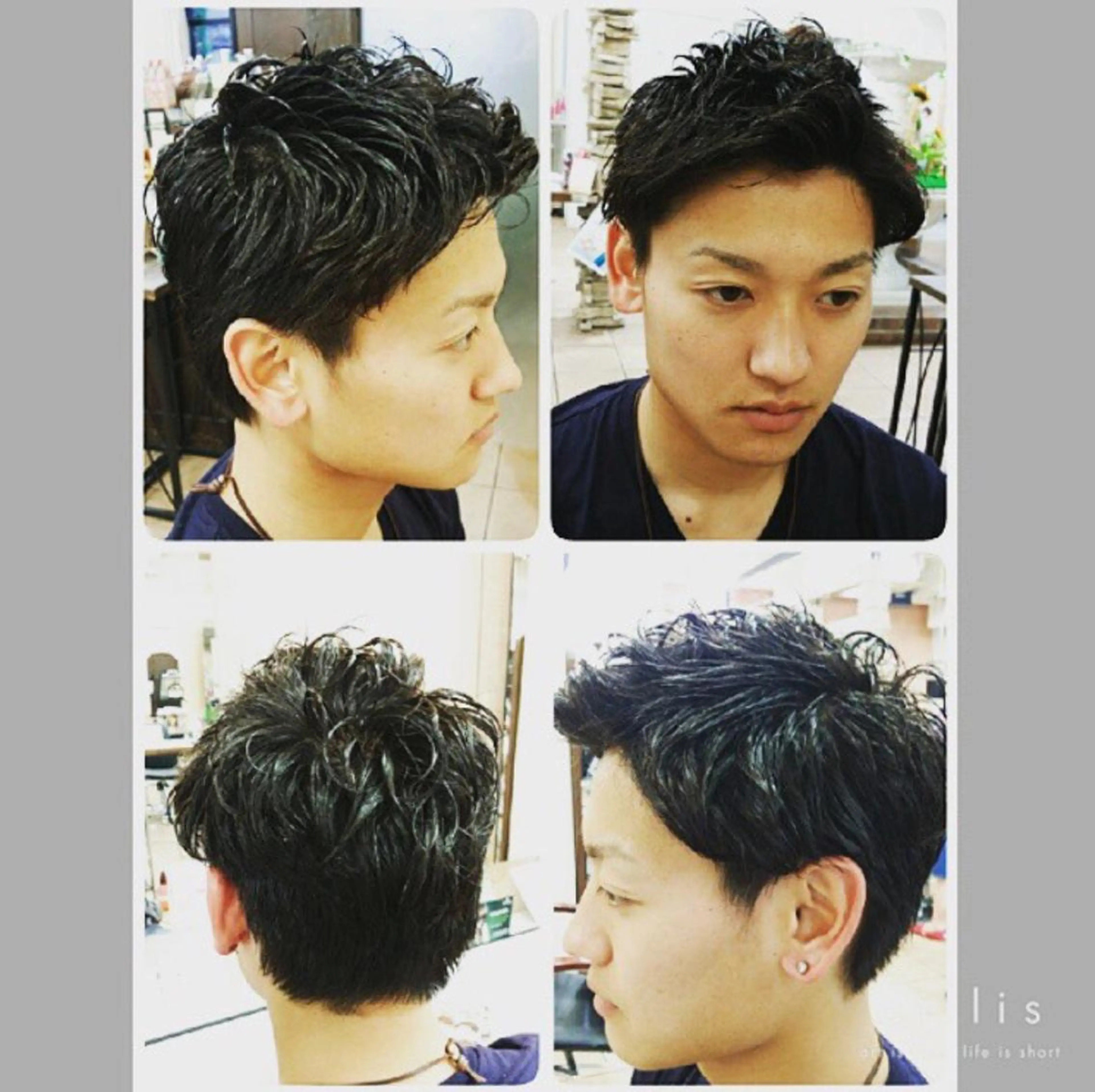 ショート メンズ _WHITE高槻所属・_WHITE高槻店 yusukeのヘアスタイル