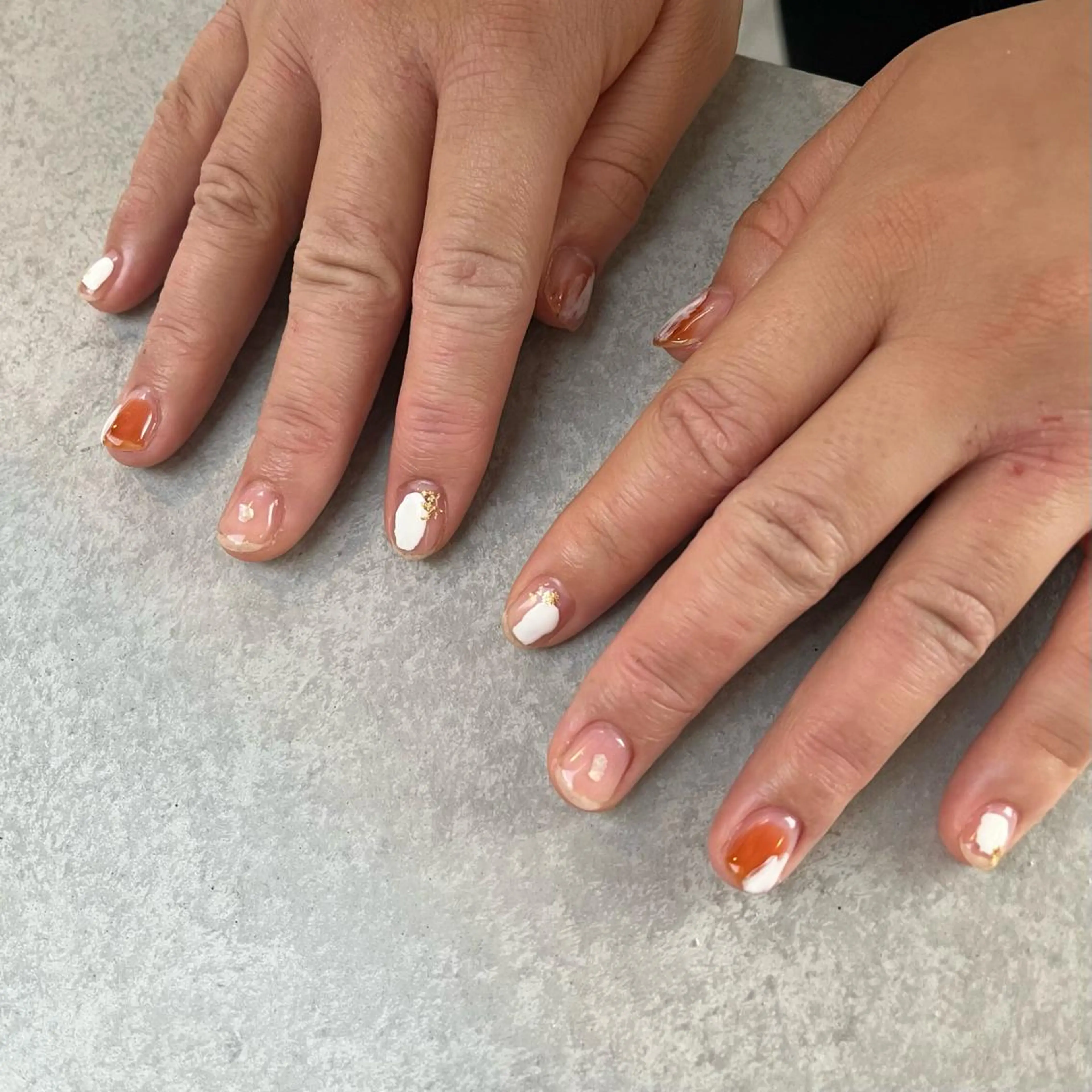 ネイル ハンドネイル 🤎Two ERI🤎のネイルデザイン