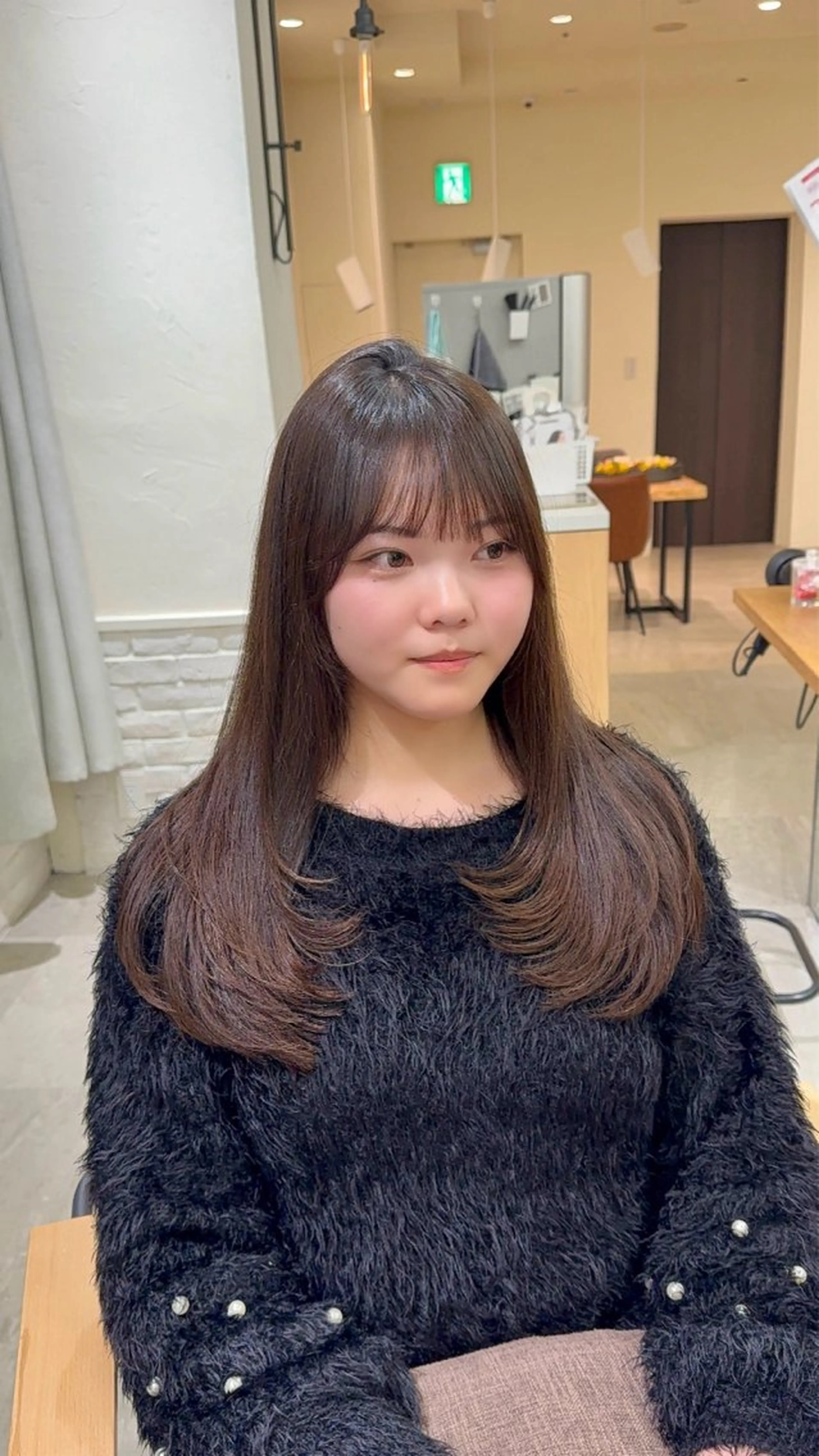 ミディアム レイヤーカット 銀座/ショート特化/ 似合わせカット/といのヘアスタイル