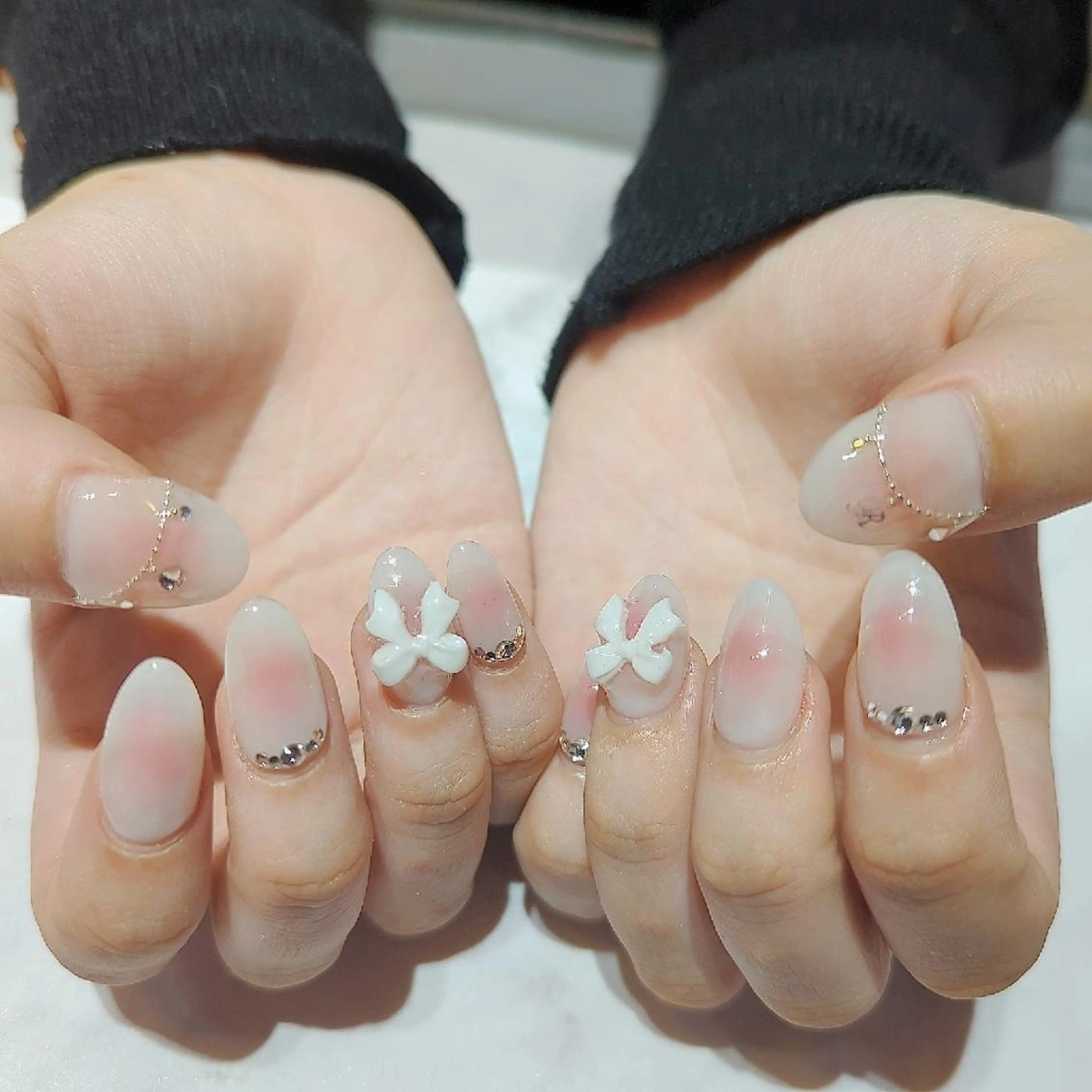 ネイル ハンドネイル あ きのネイルデザイン