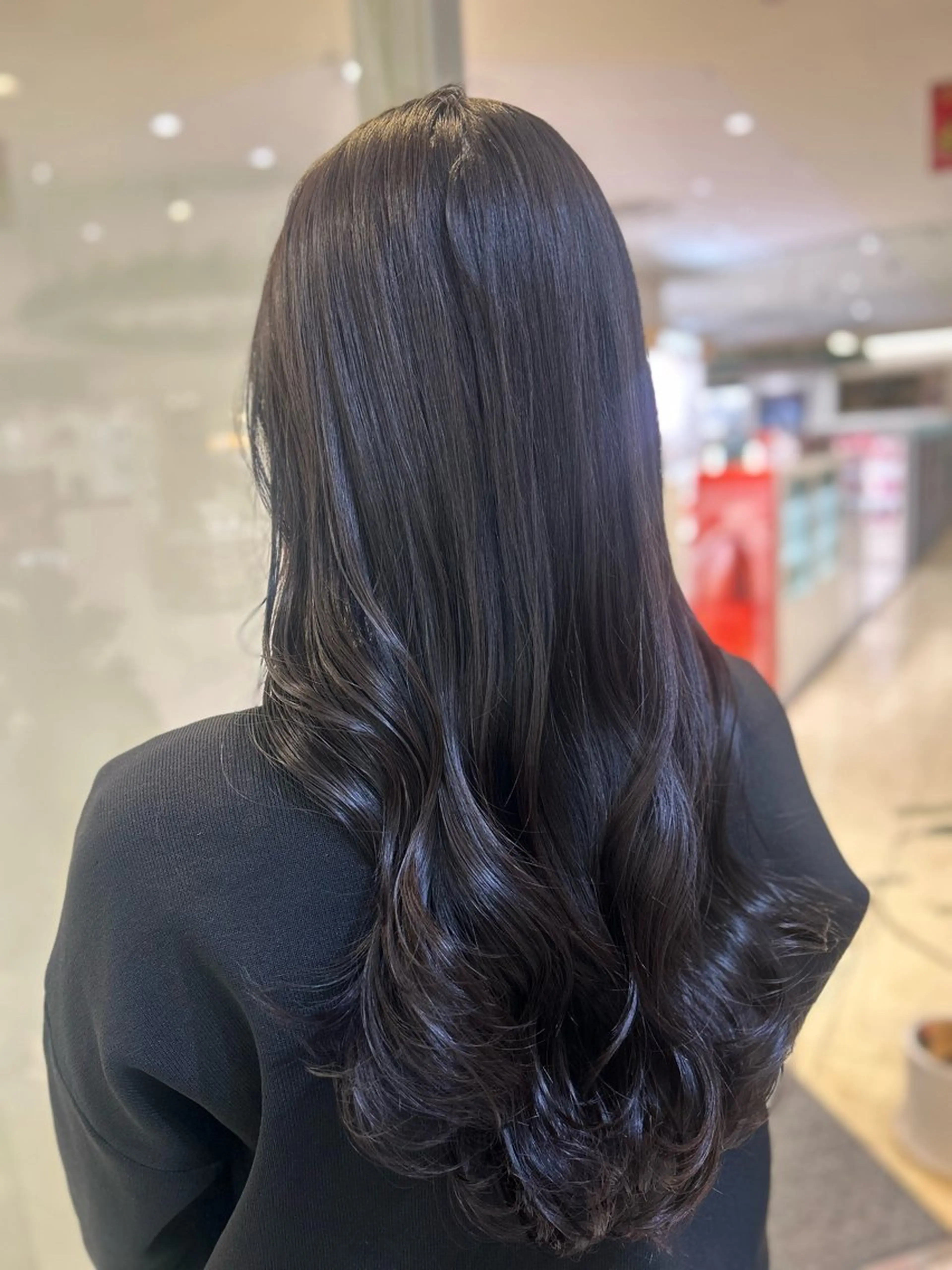 ロング カラー 髪質改善/縮毛矯正 ササキナツミのヘアスタイル