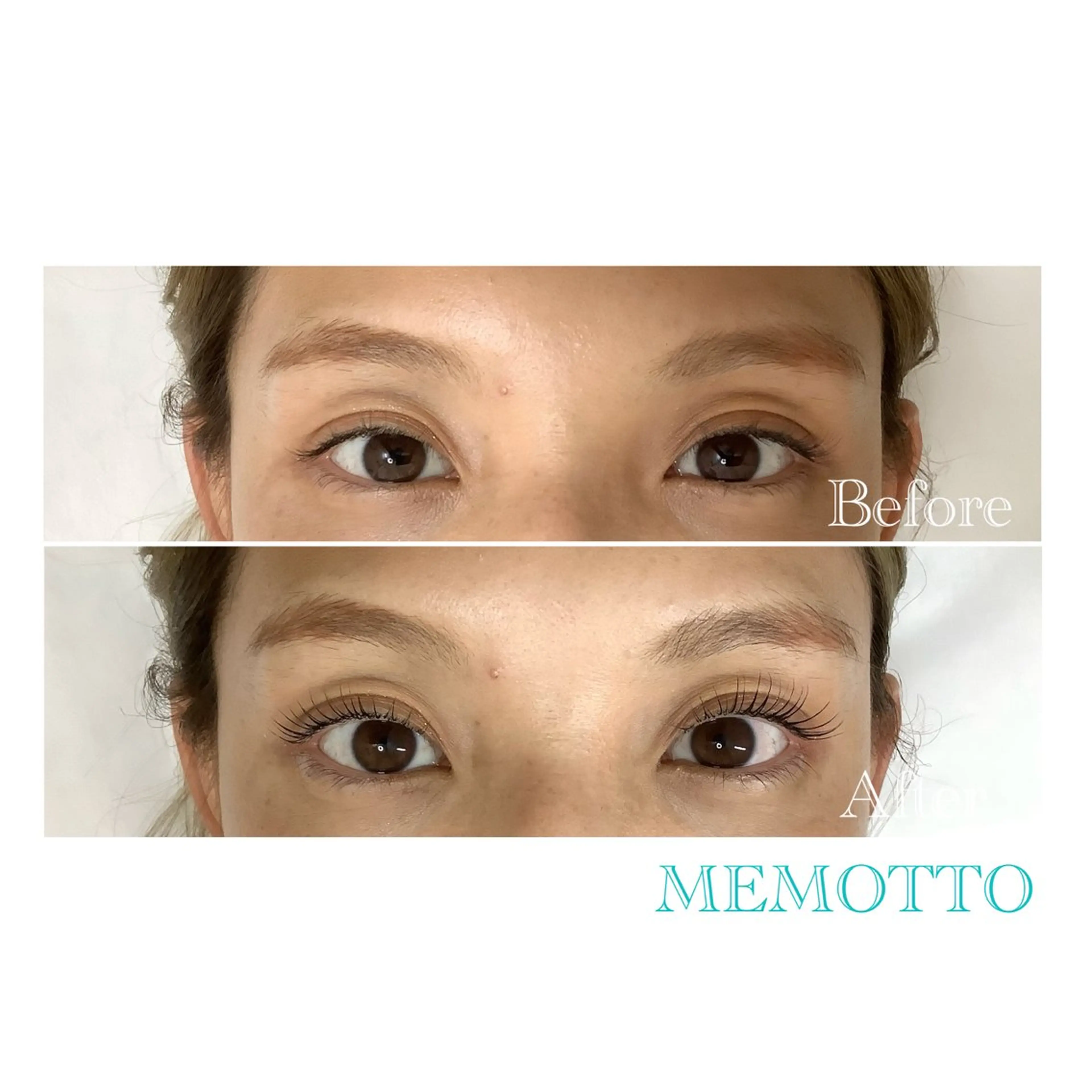 マツエク・マツパ 一重×まつ毛パーマ マツパ MEMOTTO CHIHIROのマツエク・マツパデザイン