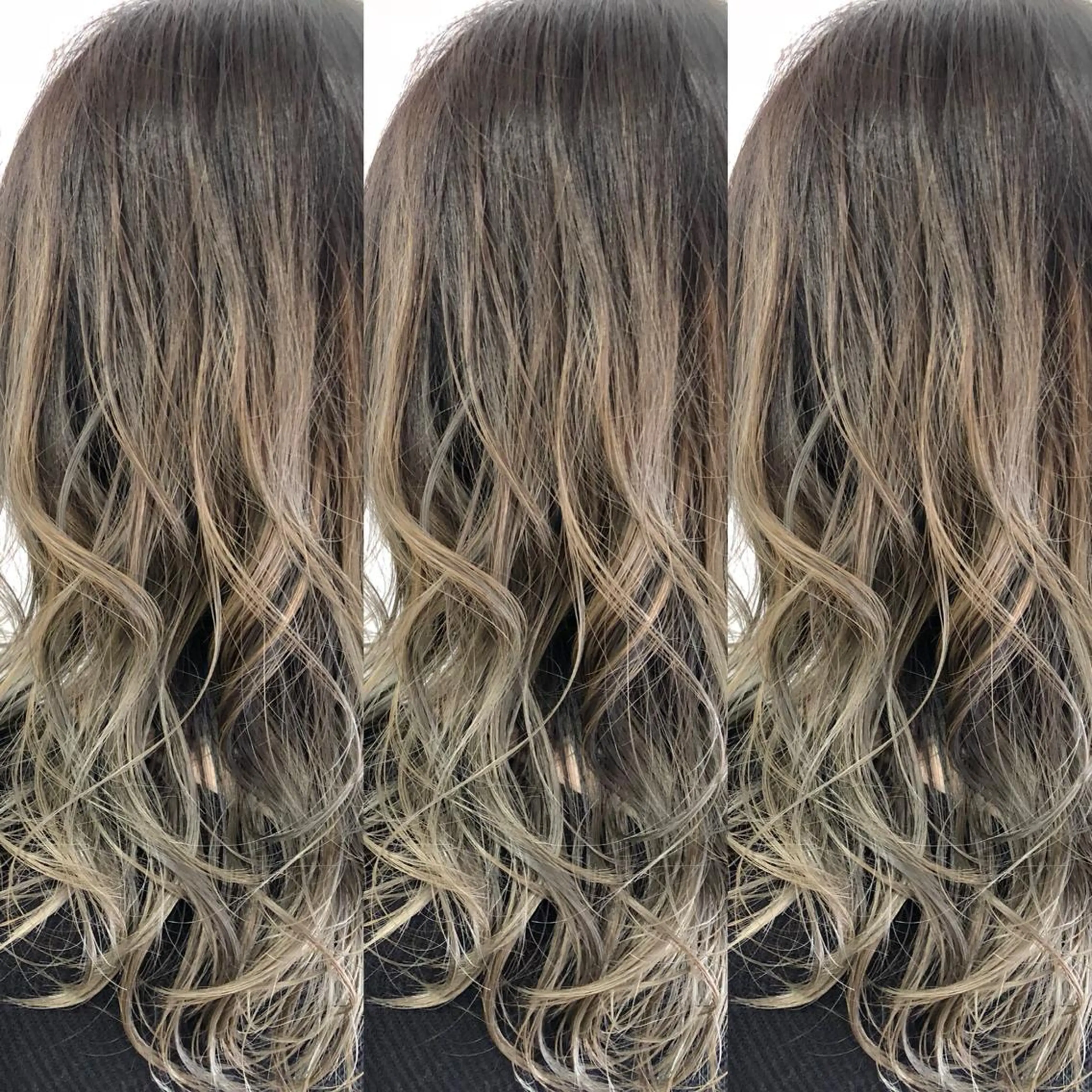 ロング カラー ヘアアレンジ ヘアカラー ヘアサロンオスカー 岸和田蛸地蔵店のヘアスタイル