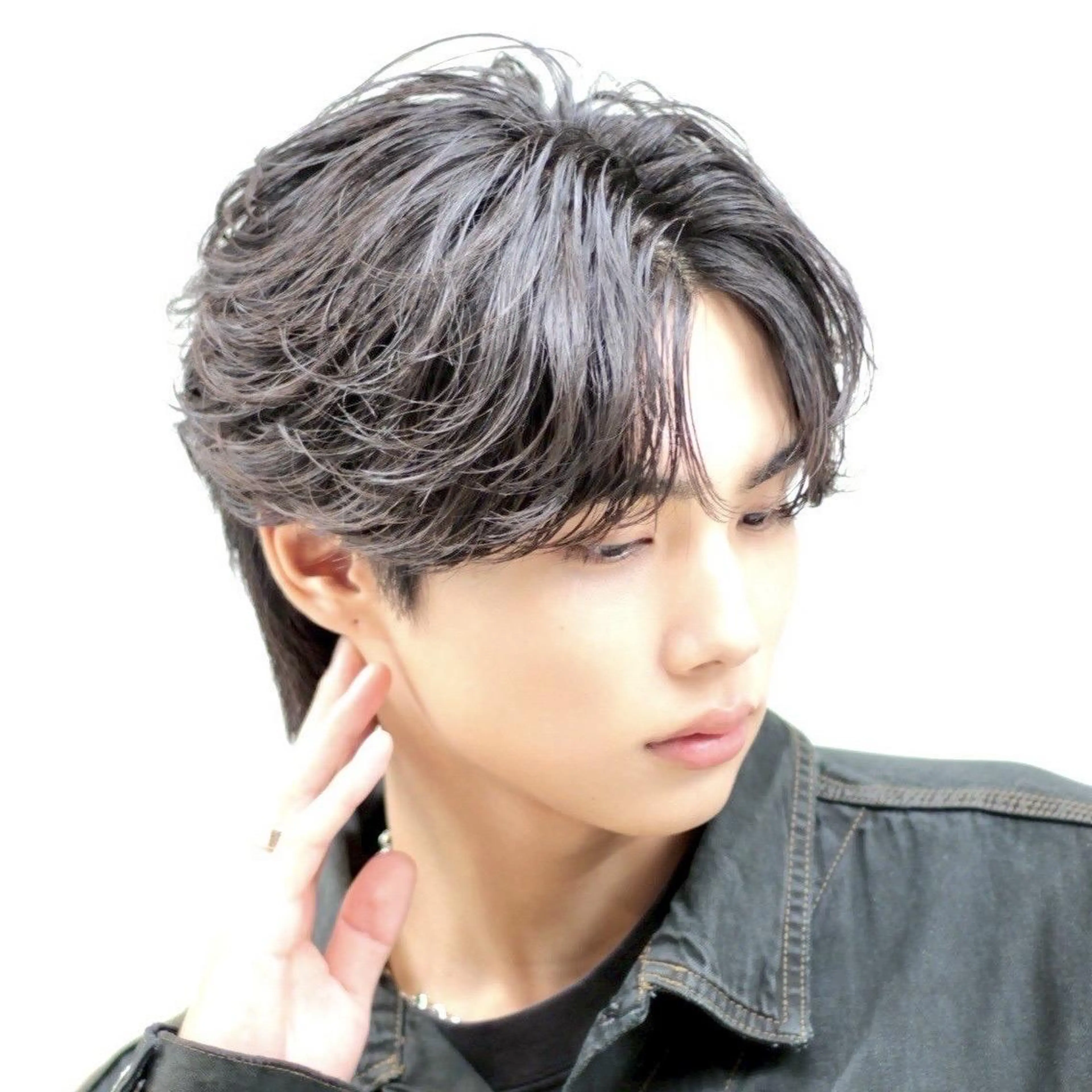 😎選べるパーマ😎メンズカット＋パーマ🔥人気パーマも安全チャレンジ🔥シャドウ,フェザー,ニュアンスなど🔥の写真