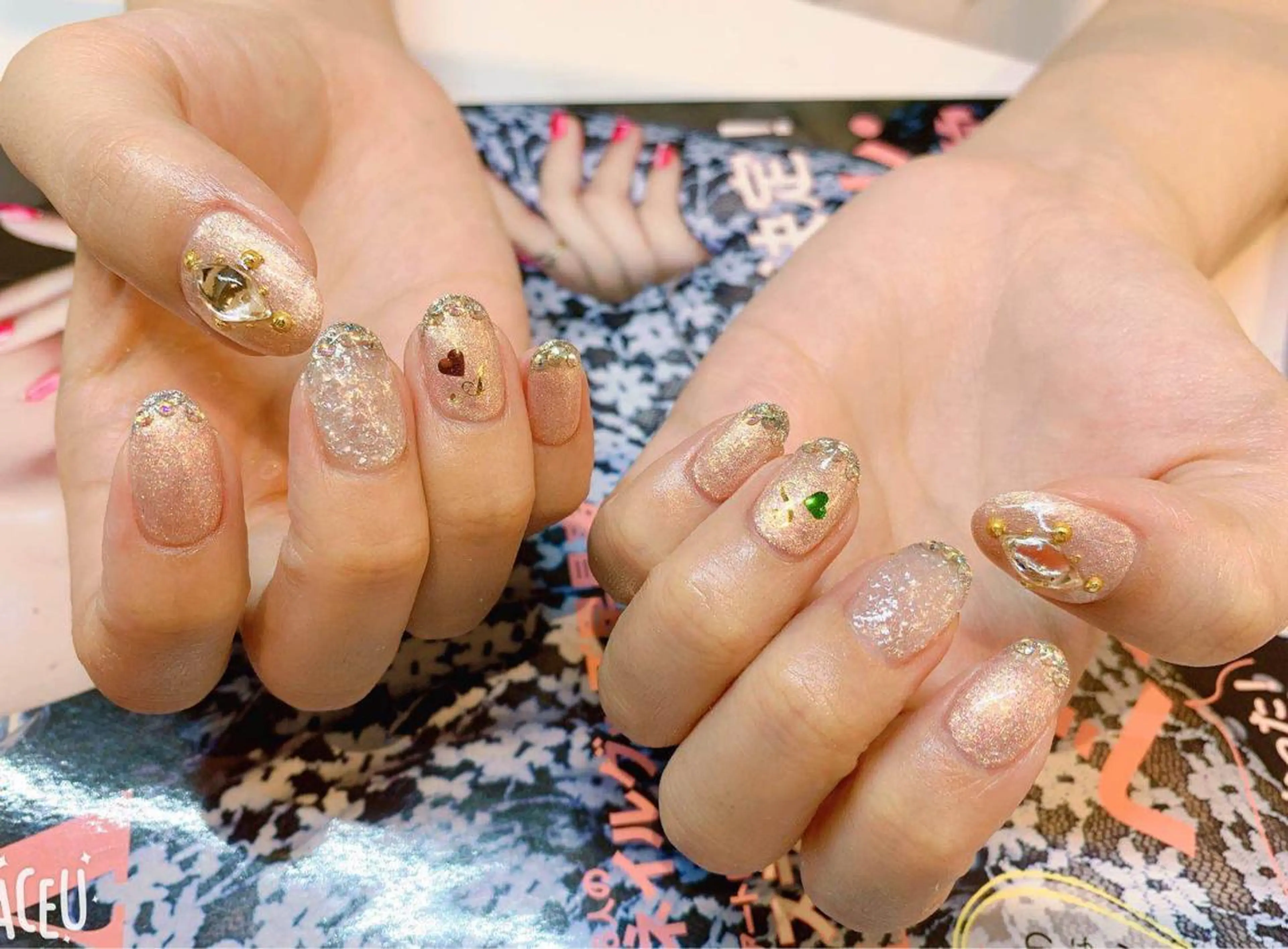 ネイル 長さだし専門店 M2　rikaのネイルデザイン