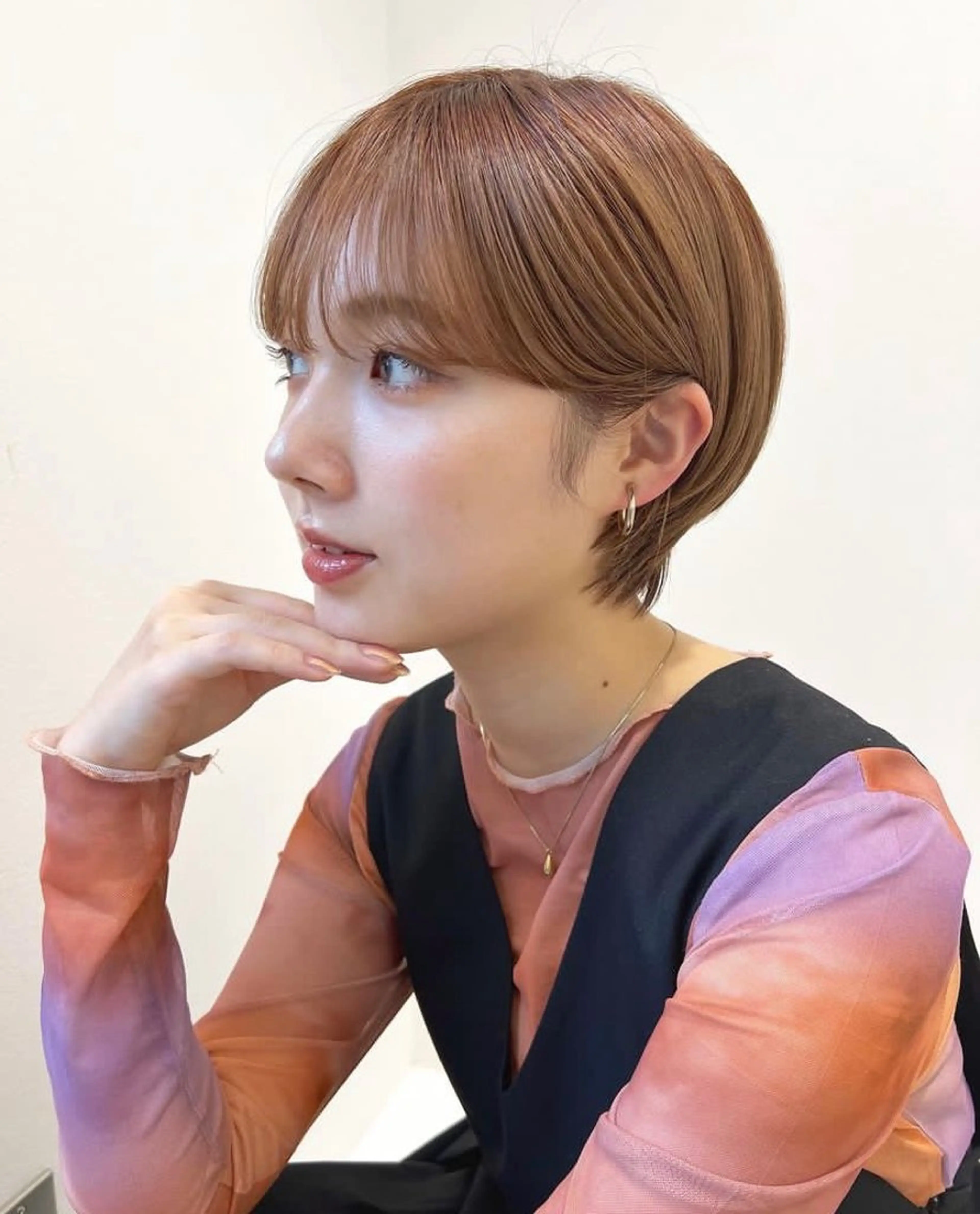 前髪ｶｯﾄ/前髪ｽﾄﾚｰﾄ/ﾄﾘｰﾄﾒﾝﾄの写真