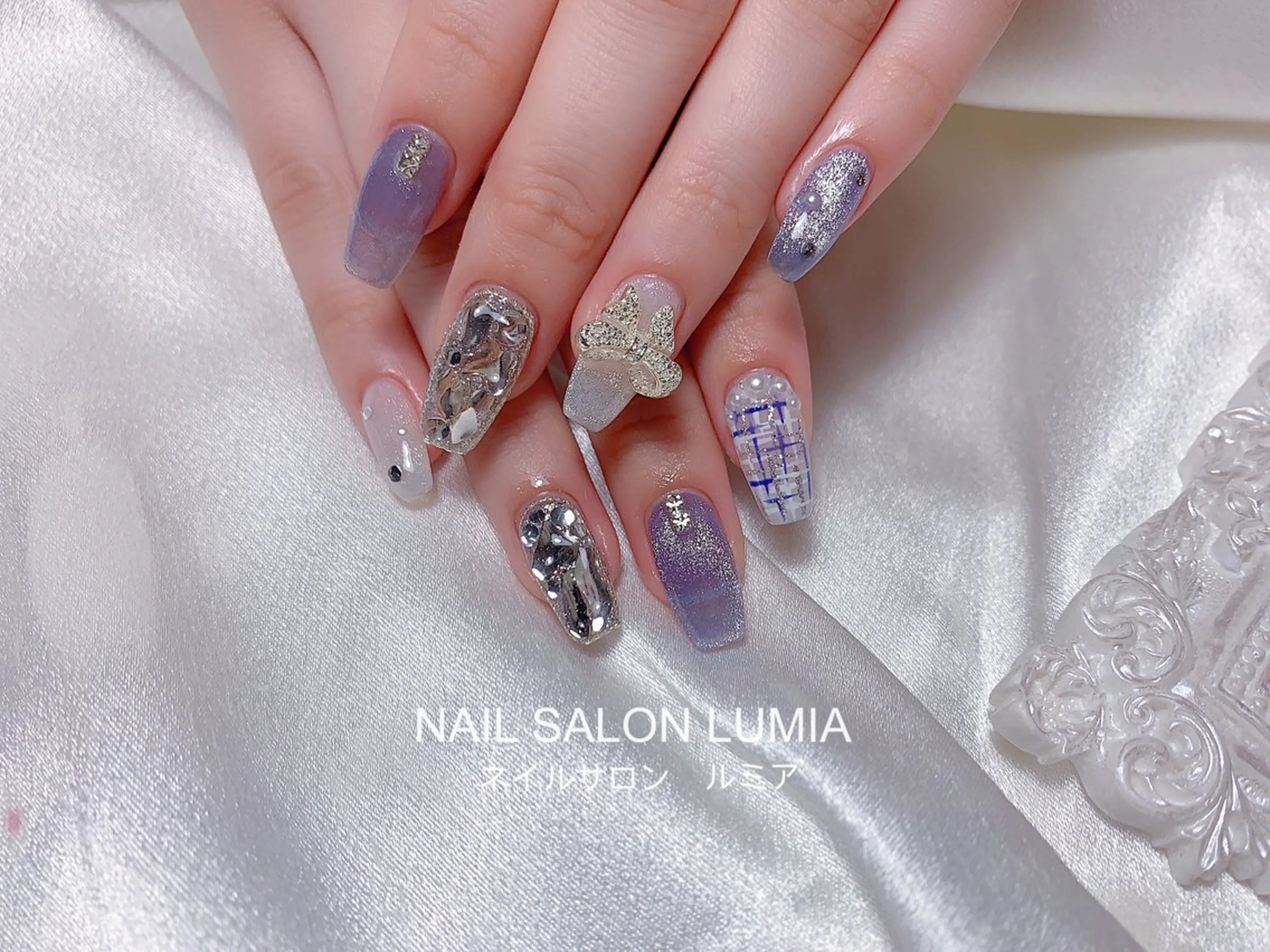ネイル ハンドネイル ネイルサロン ルミア Lumia 店長のネイルデザイン
