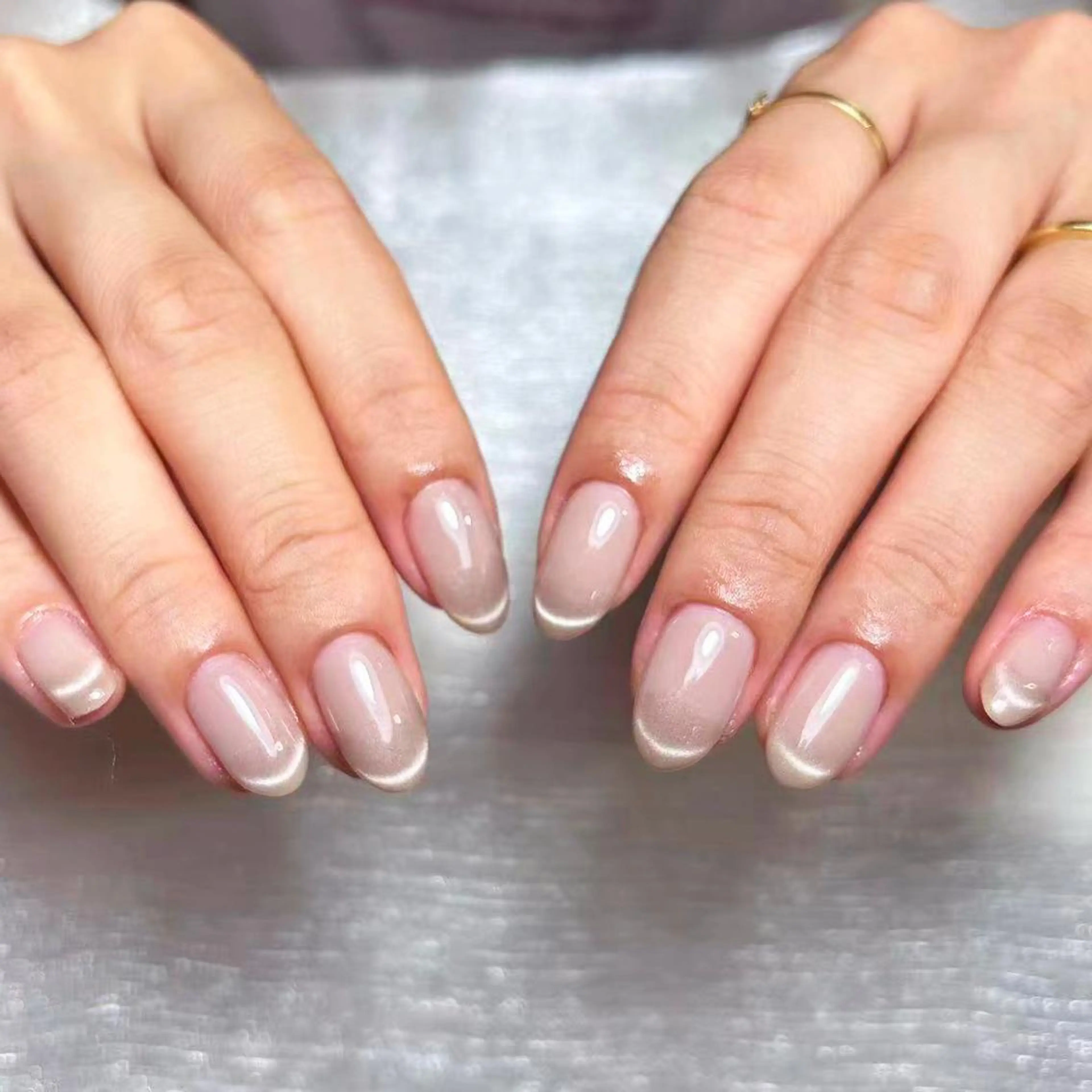 ネイル アートネイル オーロラネイル ガーリー キラキラネイル マグネットネイル ハンドネイル DIAMOND 💅のネイルデザイン