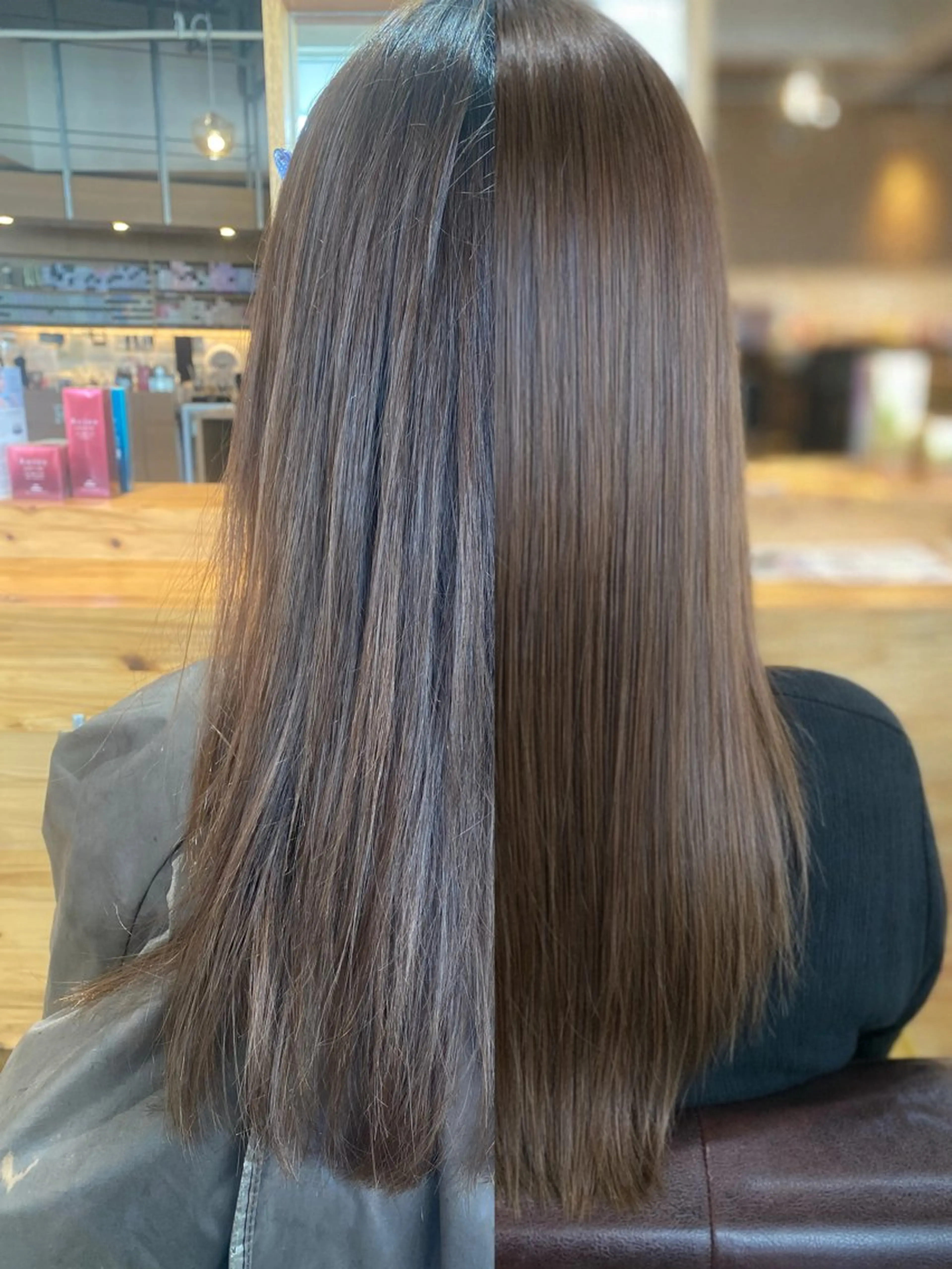 ロング 縮毛矯正 Tsuyoshi 【Rosso】のヘアスタイル