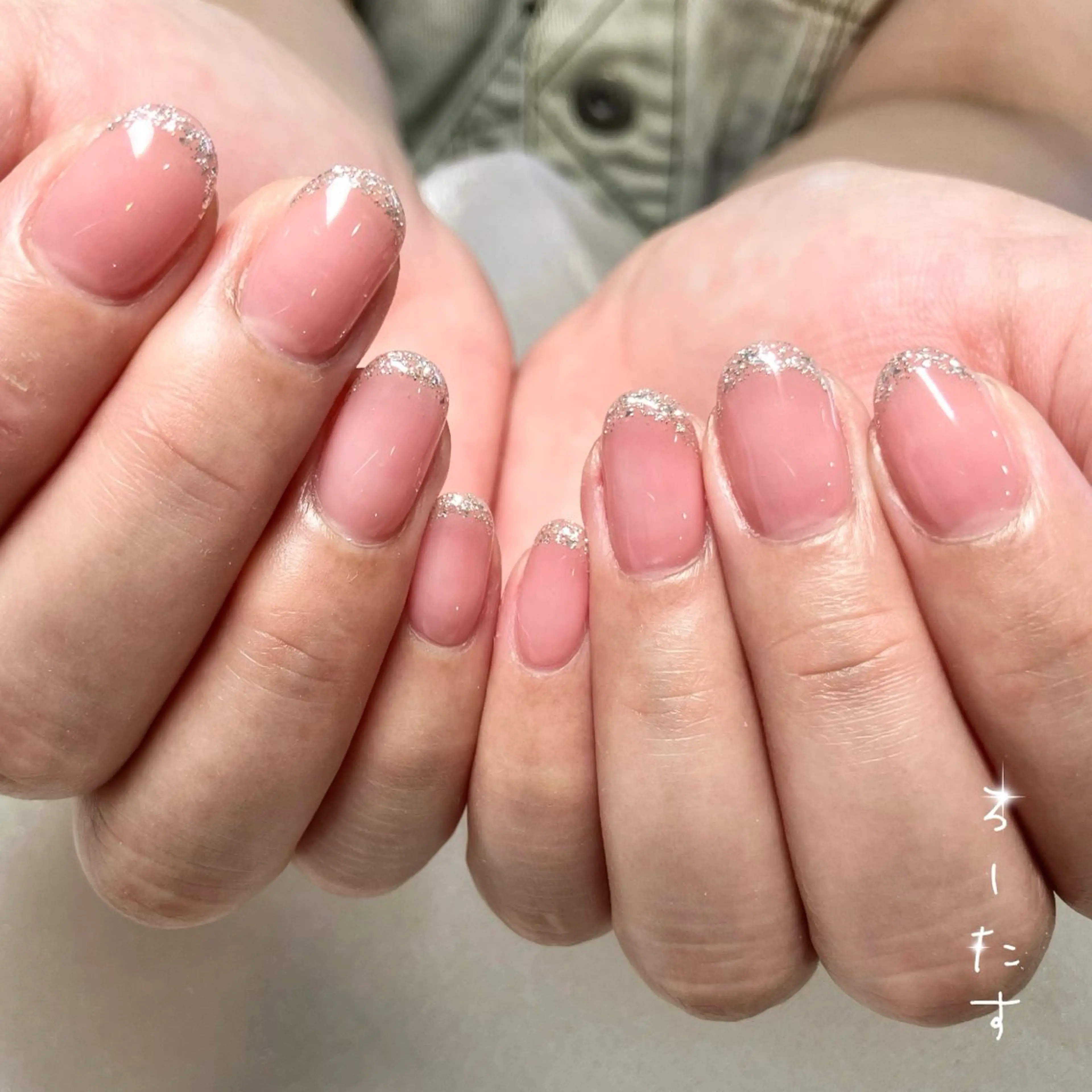 ネイル フレンチネイル ハンドネイル ろーたす所属・マオジェル導入サロン ♡ろーたすのネイルデザイン