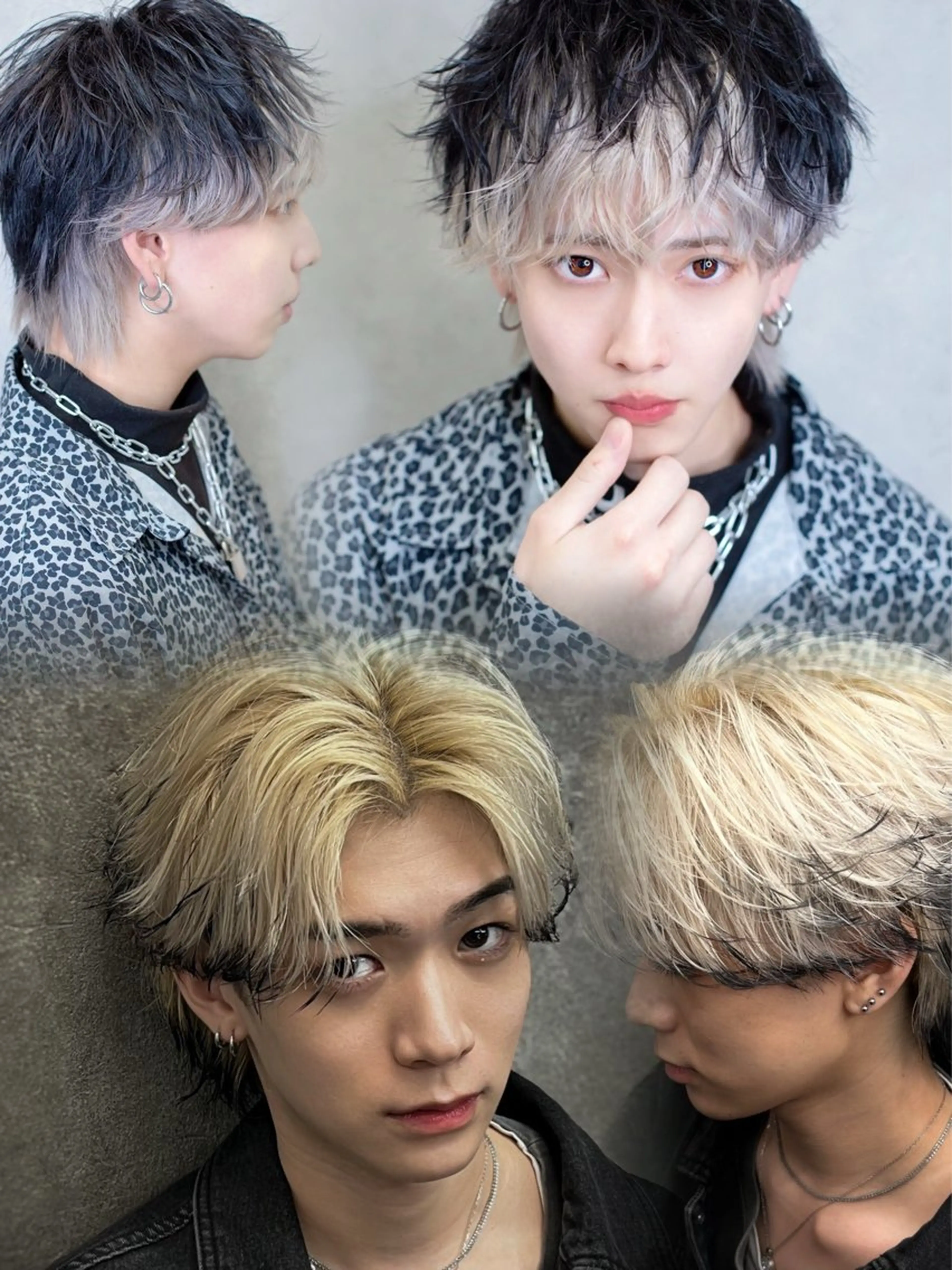 カラー パーマ メンズ メンズブリーチ ブリーチ カット ヘアカラー 札幌美容室 /光👑のヘアスタイル