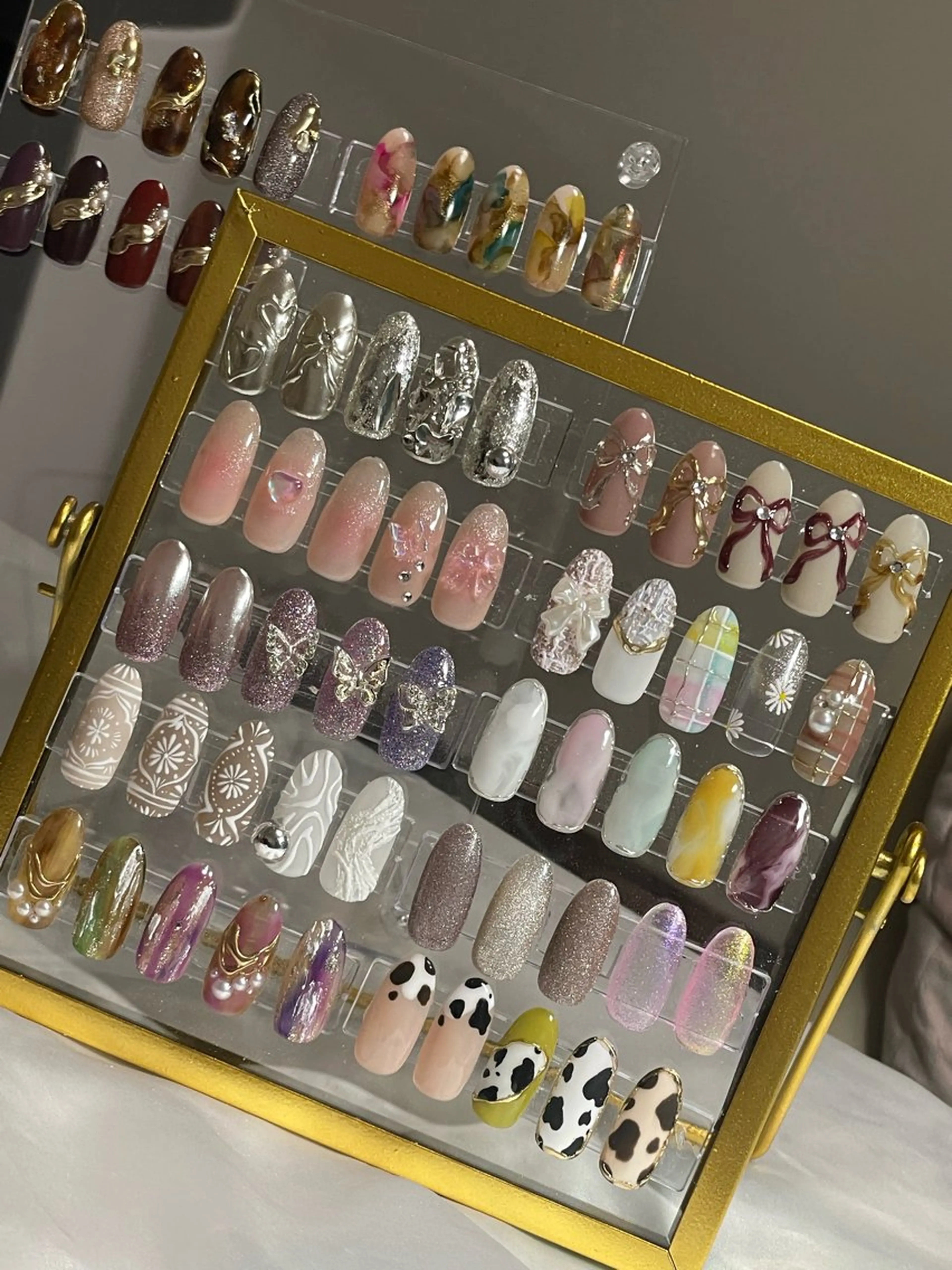 ネイル ワンホンネイル 冬ネイル private salon NIKOのネイルデザイン