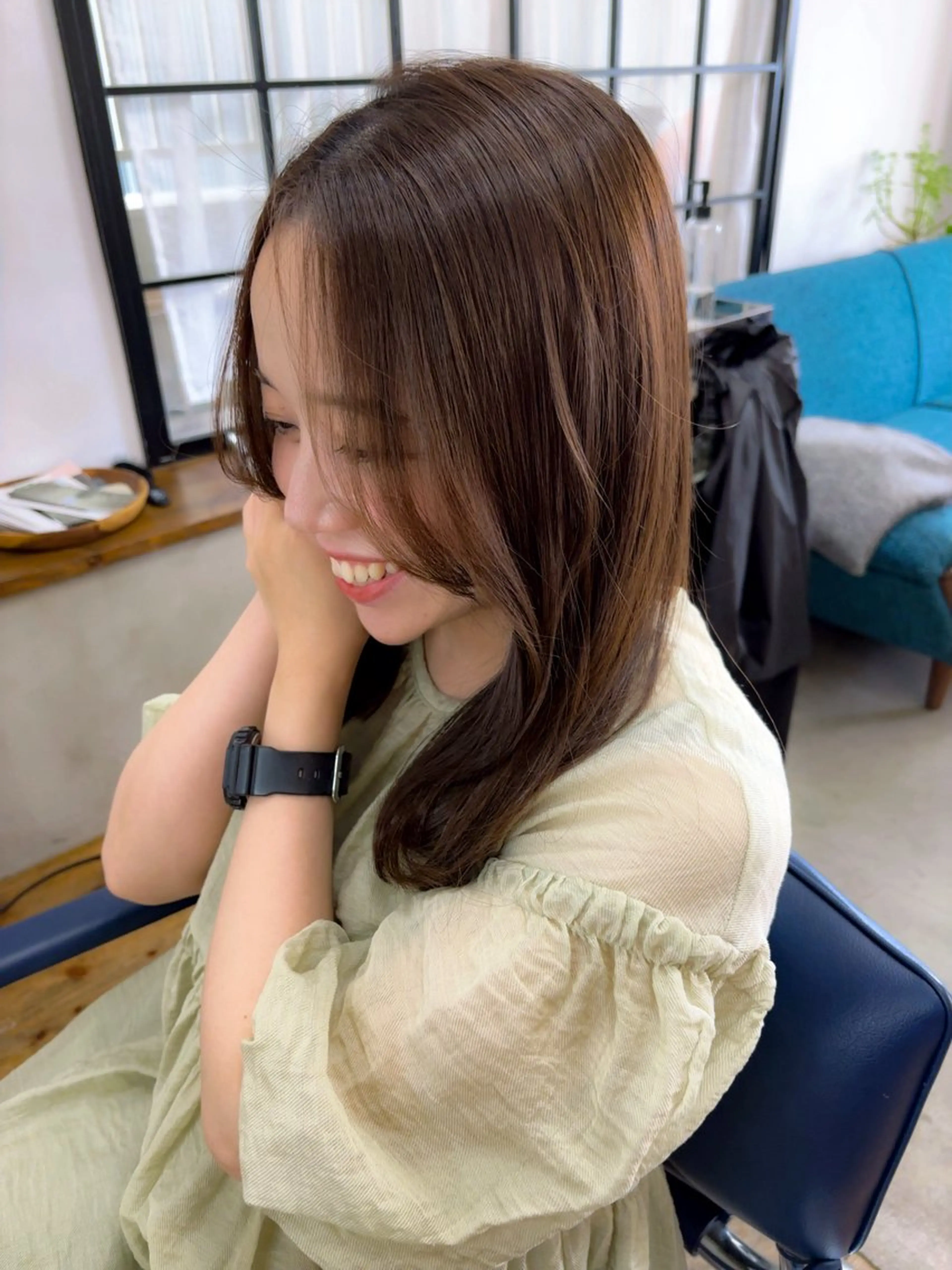 セミロング COMILE 🌼 SUZUKAのヘアスタイル